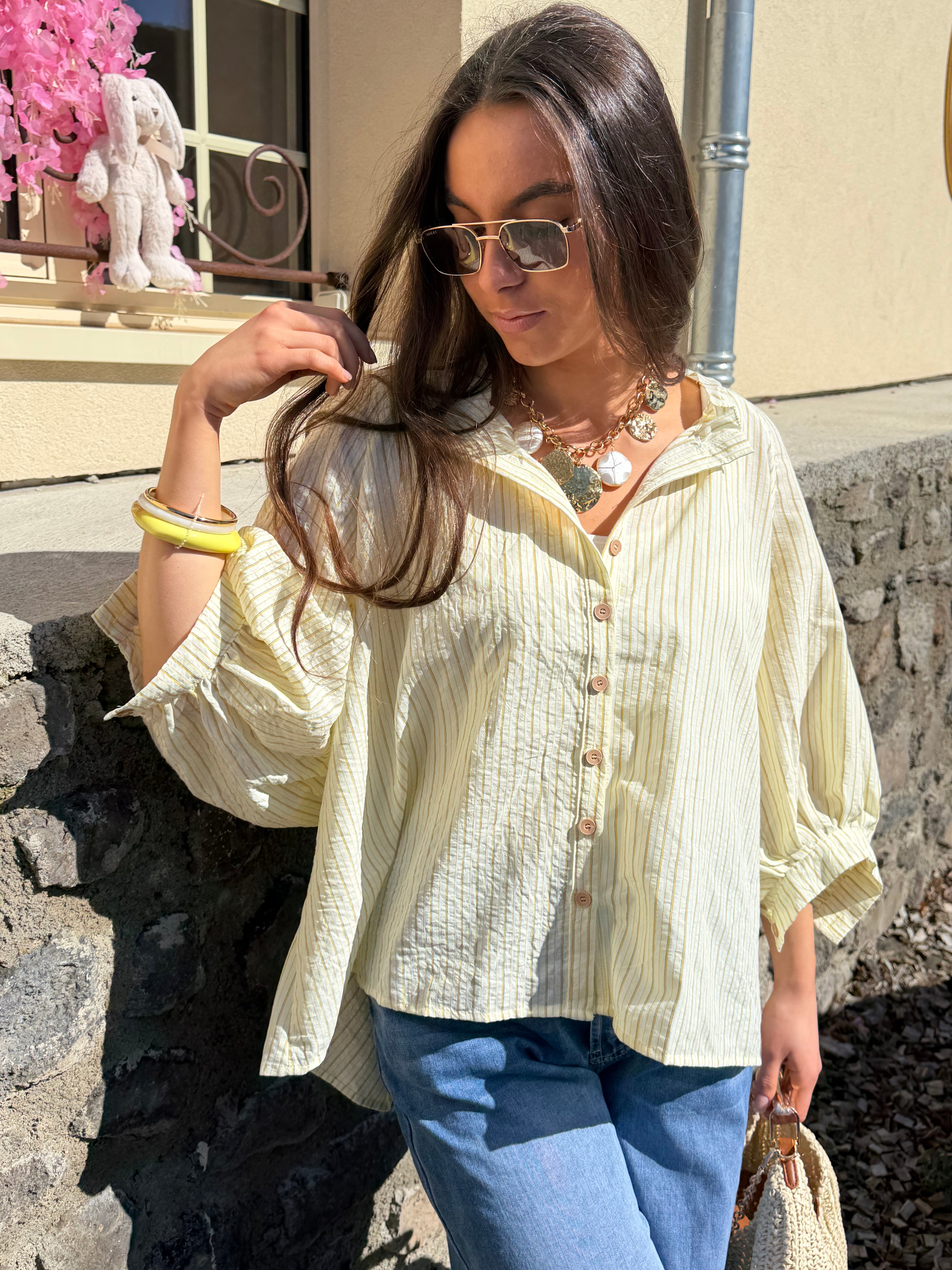 Chemise | LENA | Jaune