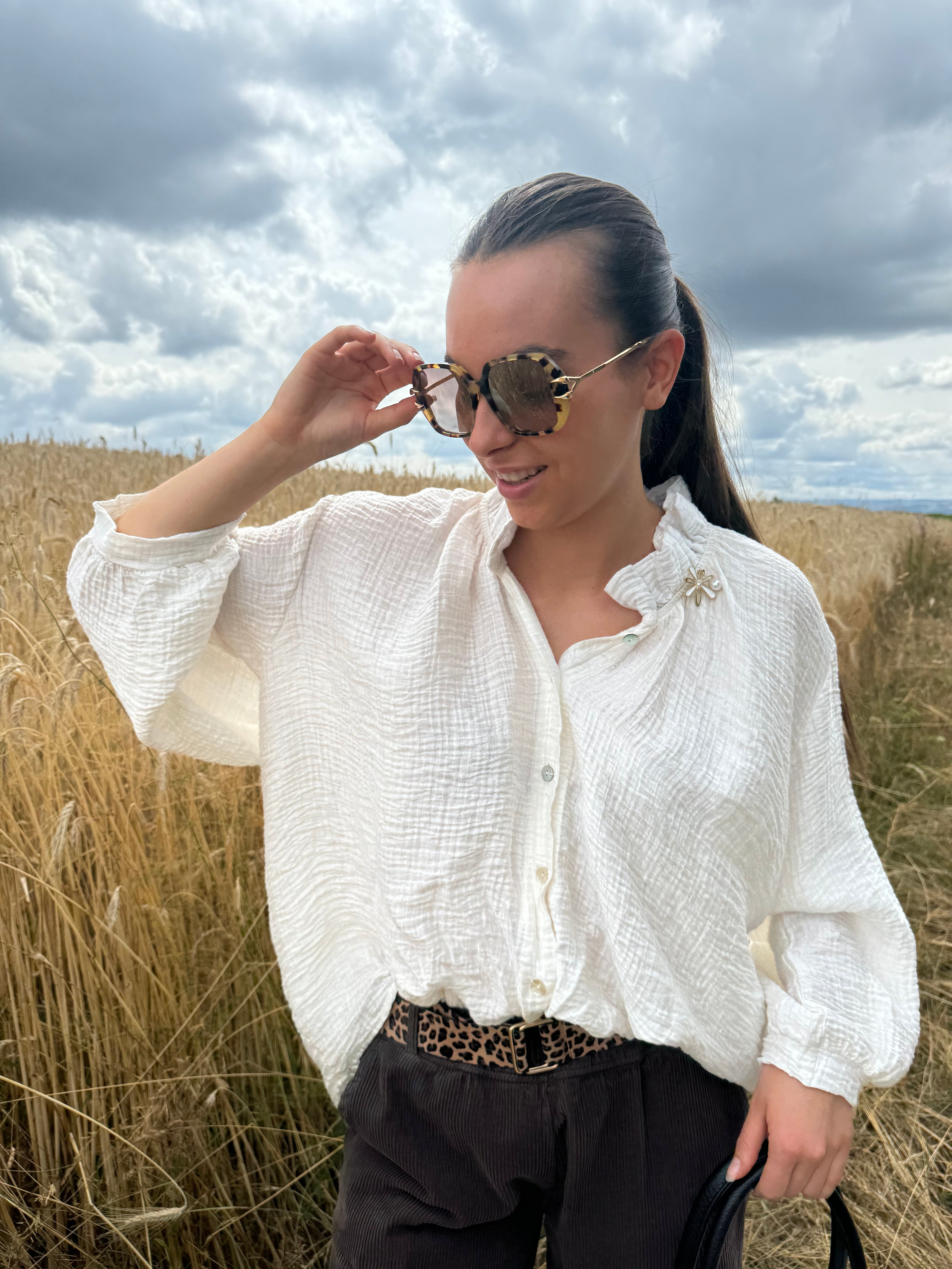 Blouse | MARGUERITE | Ecru
