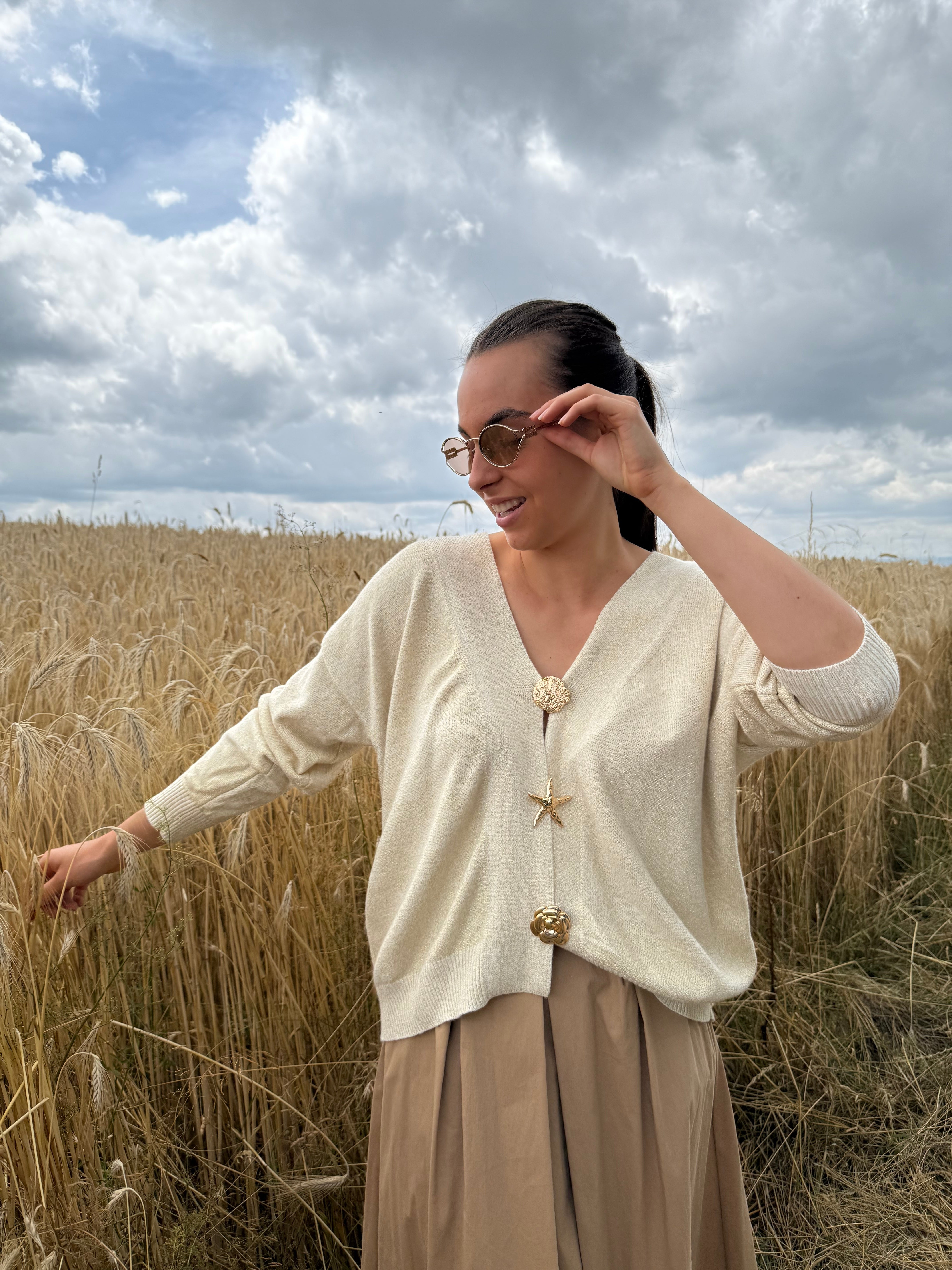 Gilet | GARANCE | Beige