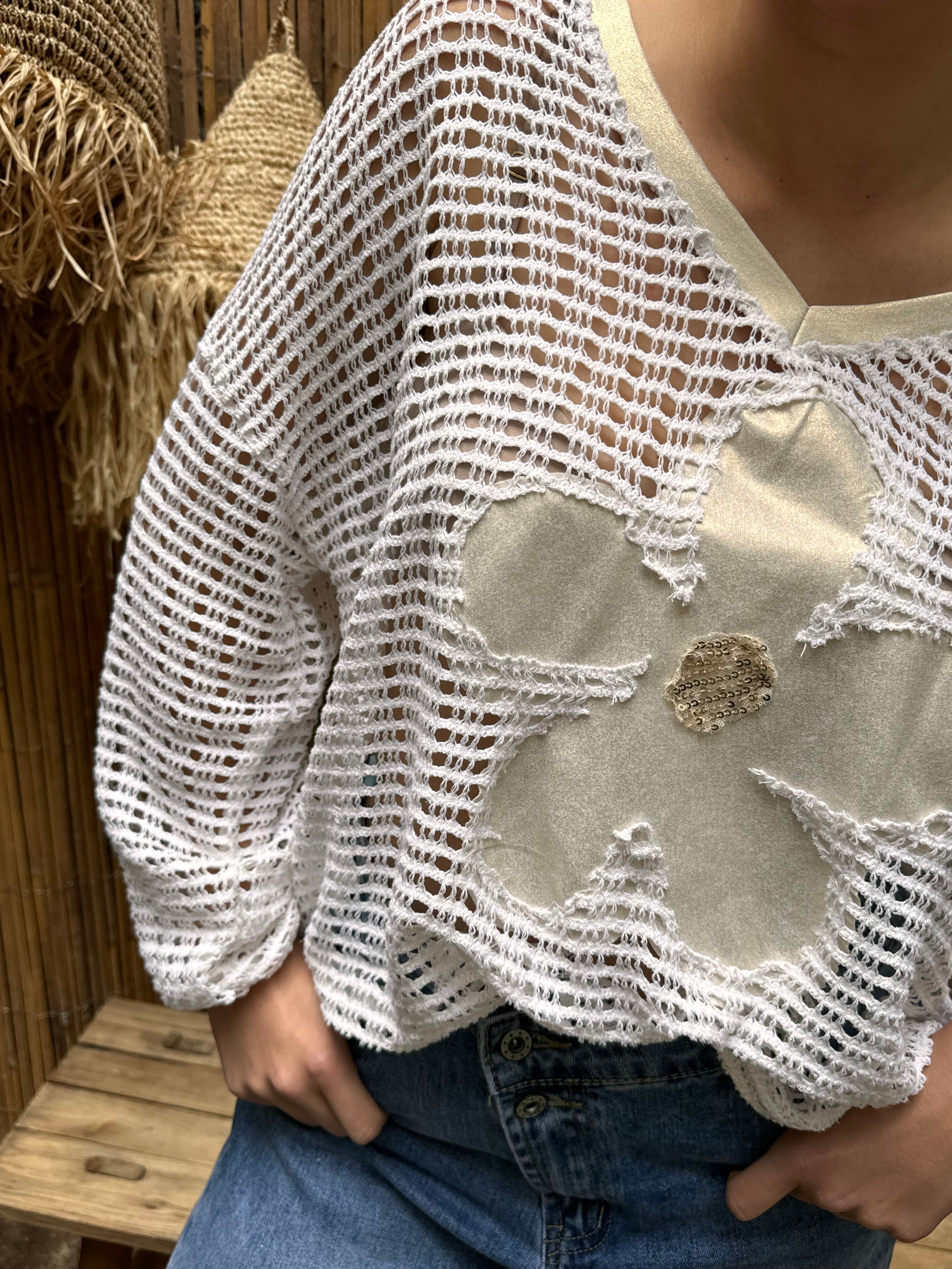 T-shirt | LUEUR | Beige