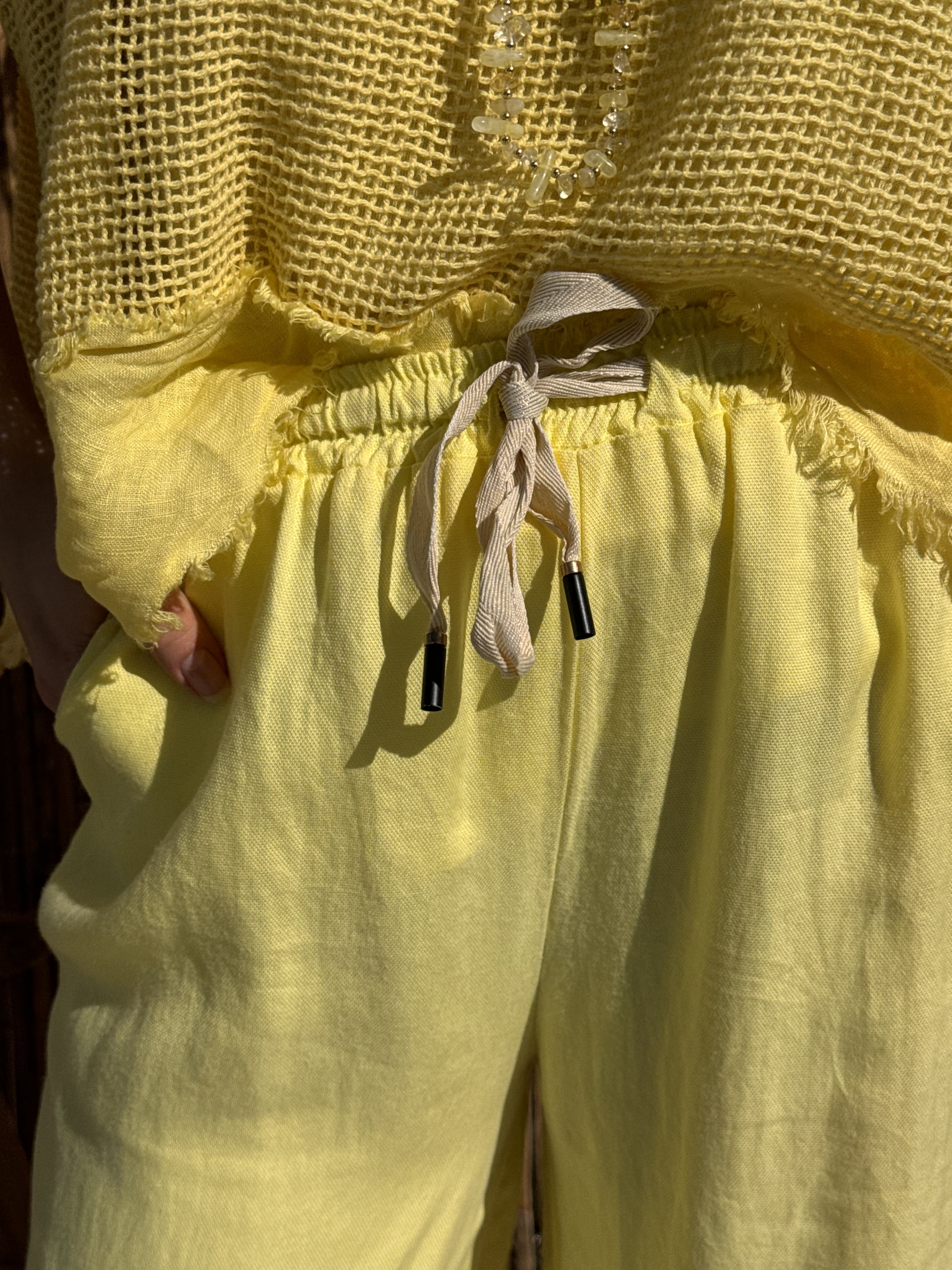 Pantalon | FITO | Jaune