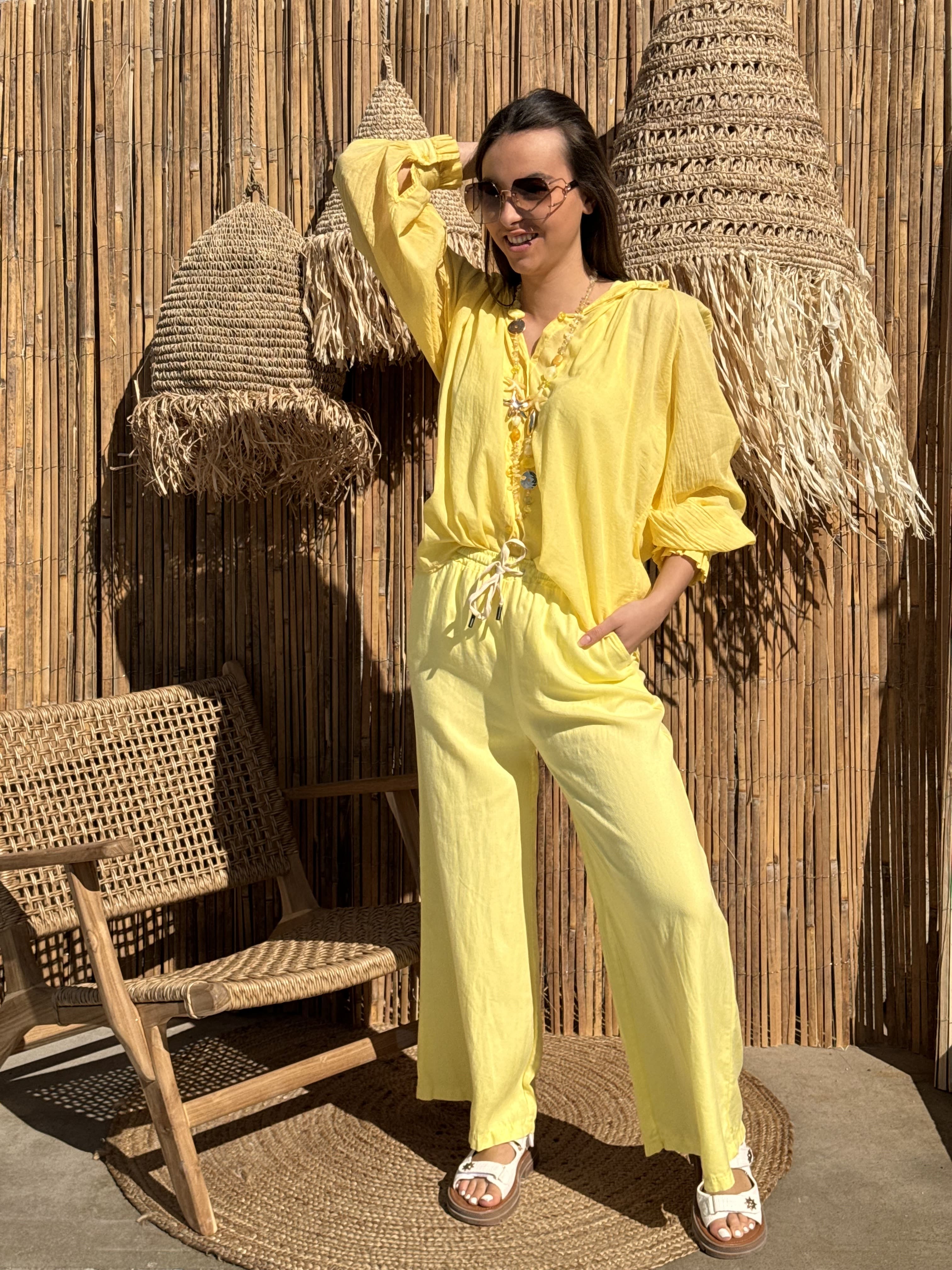 Blouse | AUDE | Jaune