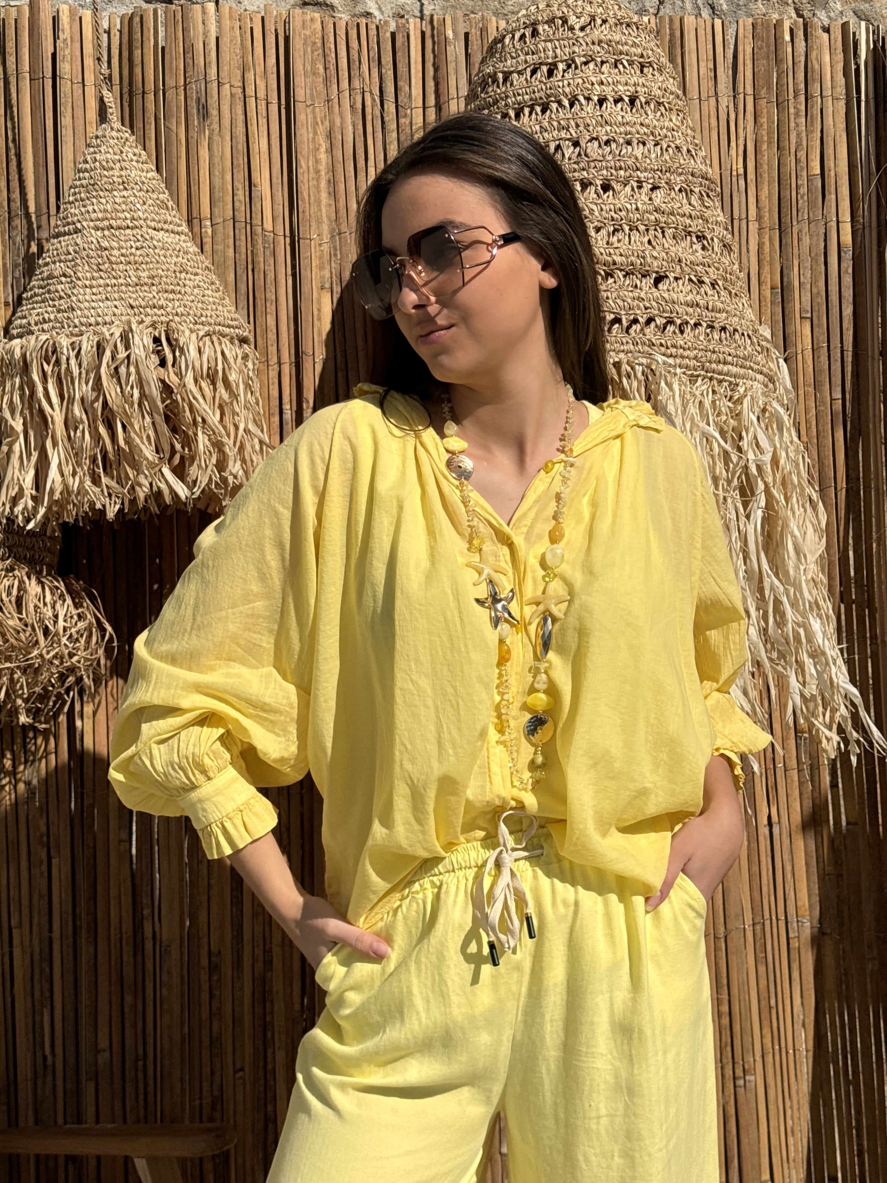 Blouse | AUDE | Jaune