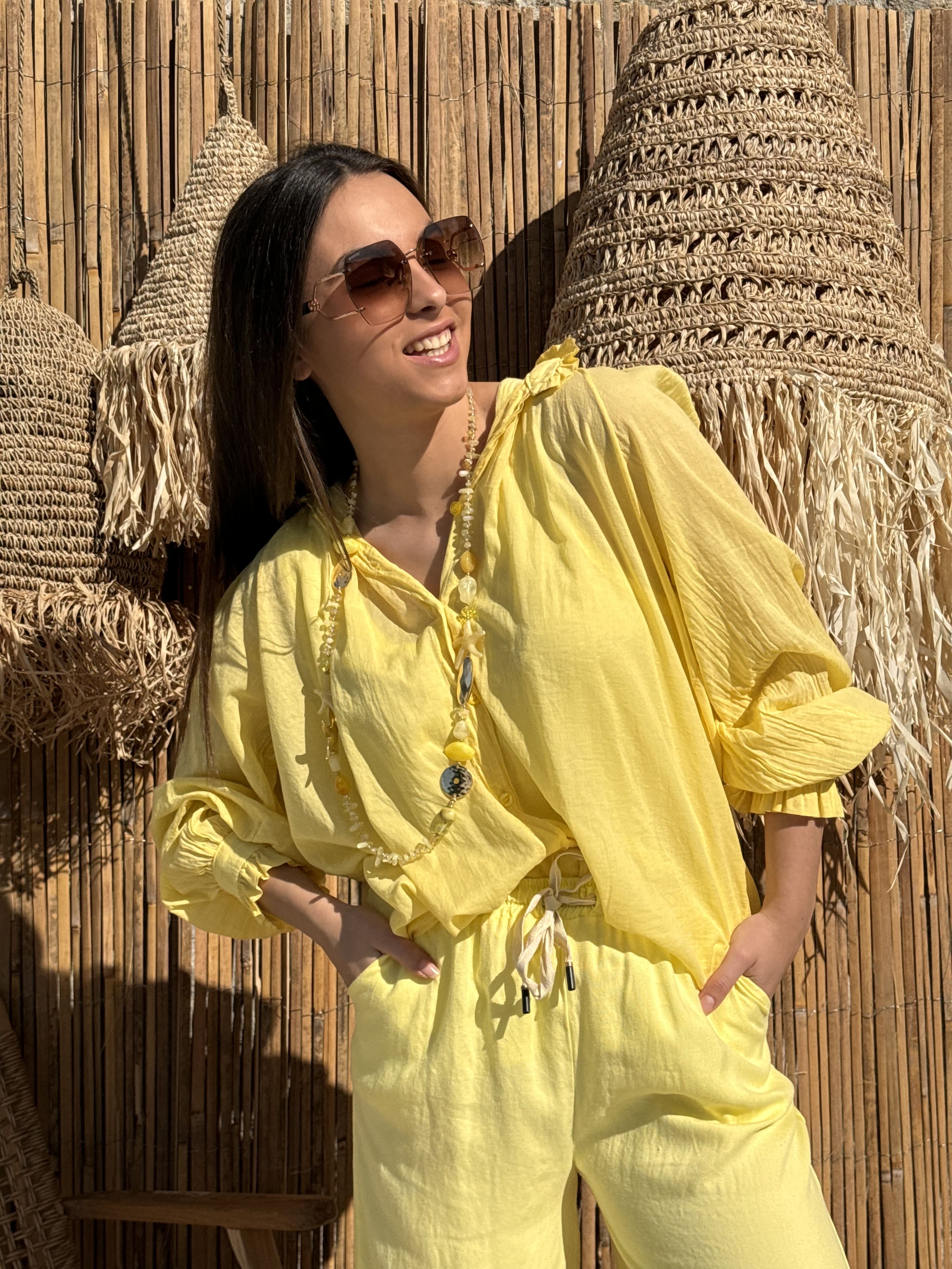 Blouse | AUDE | Jaune