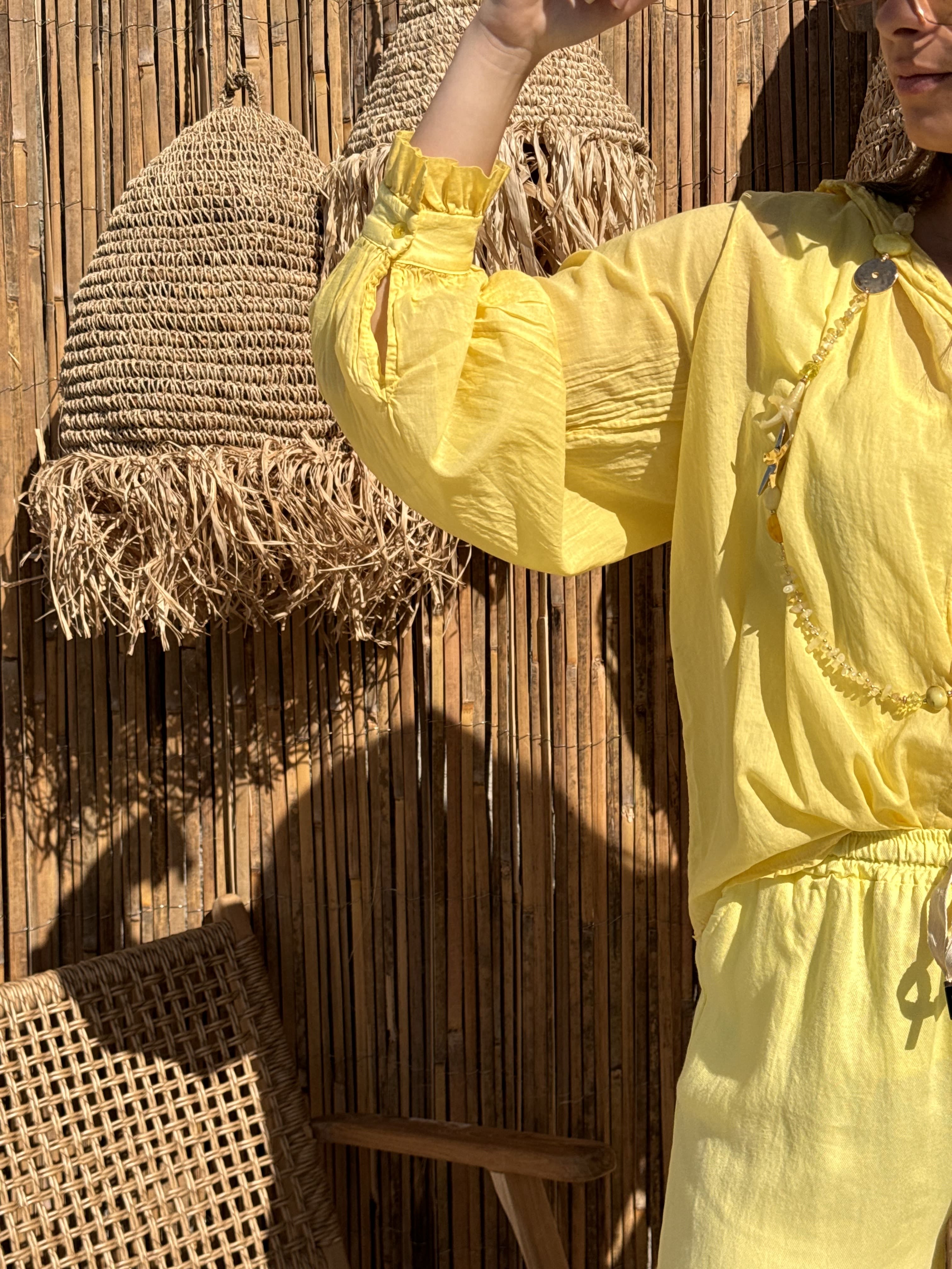 Blouse | AUDE | Jaune