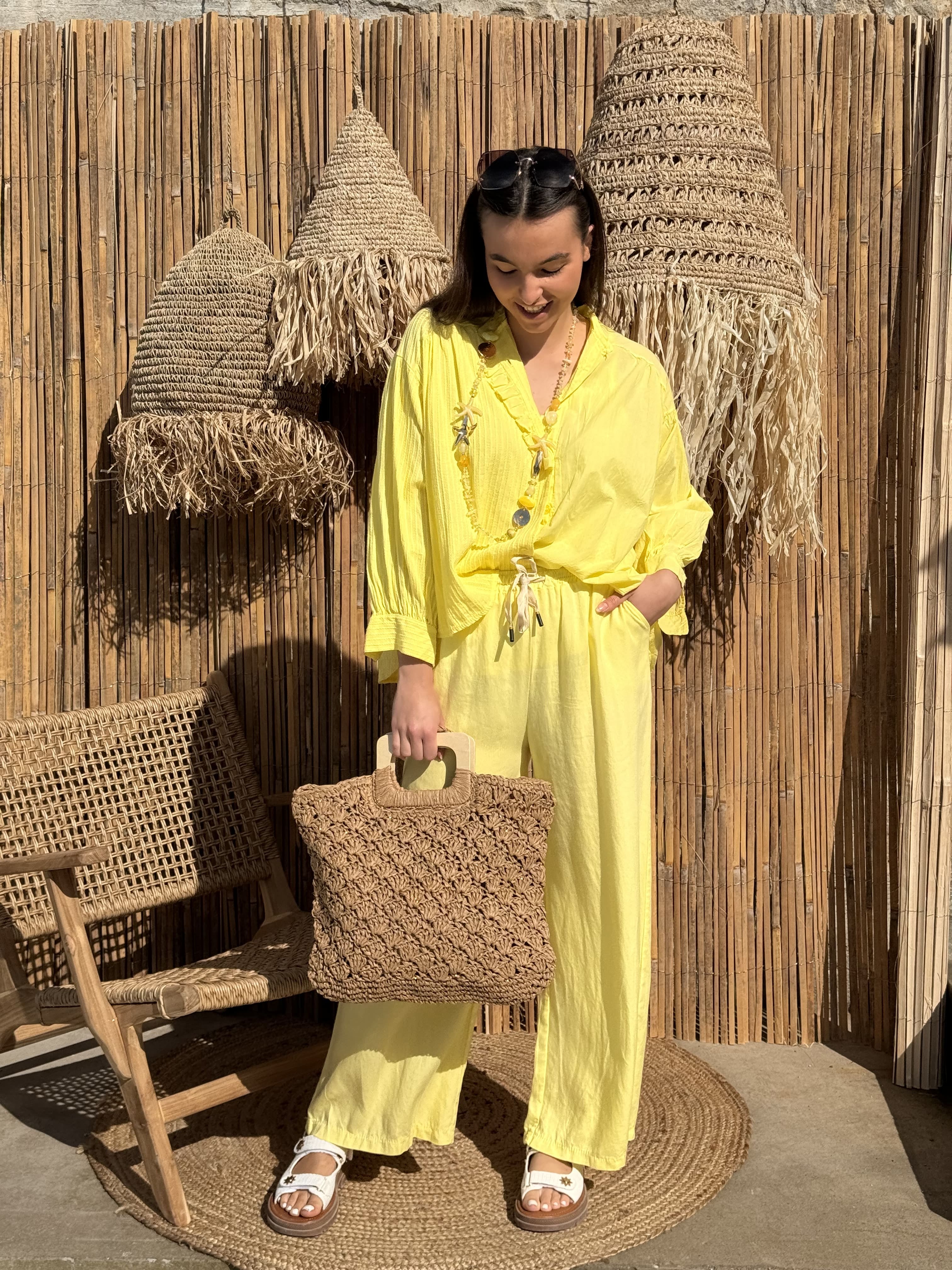 Chemise | LIAN | Jaune