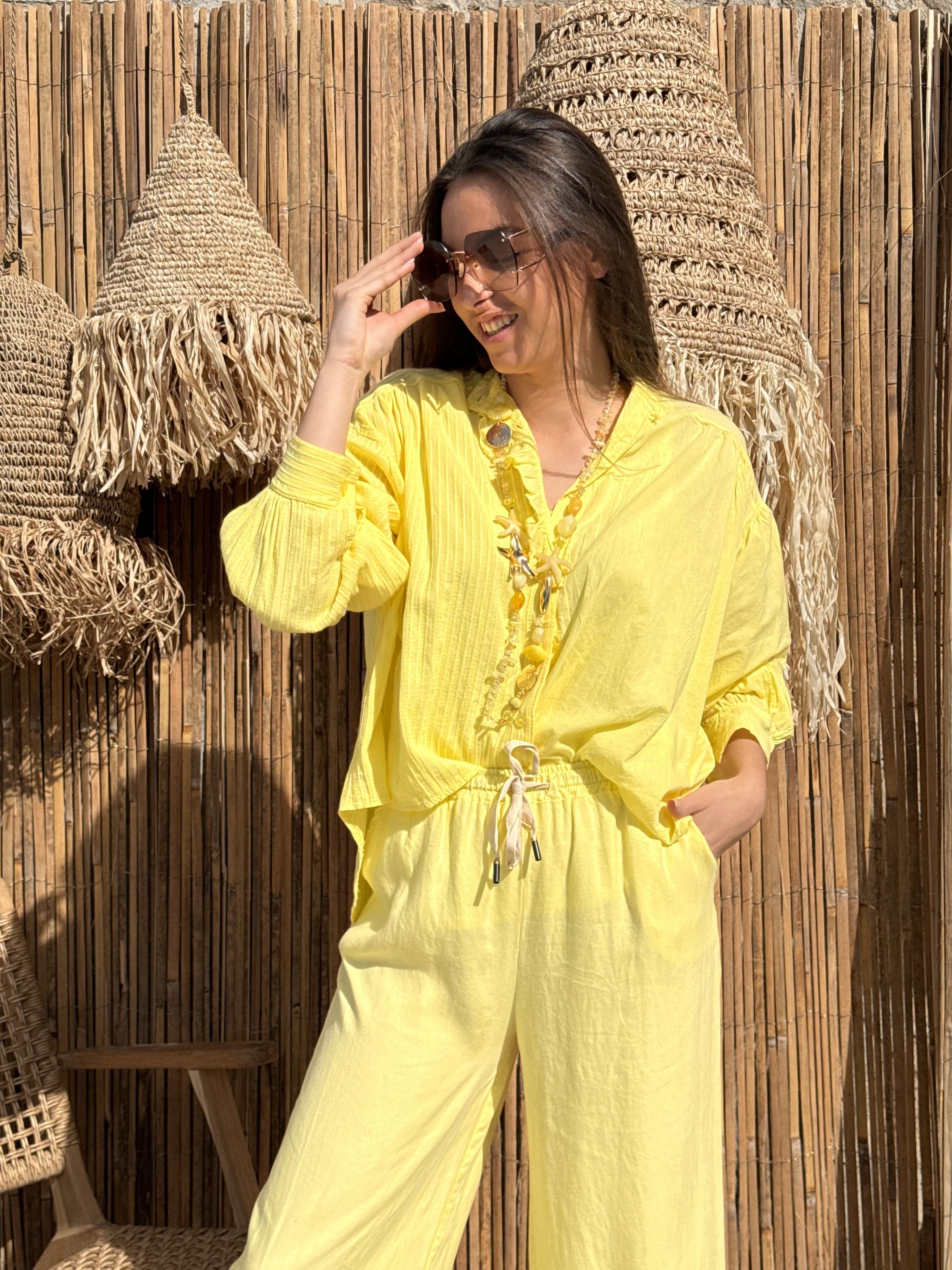 Chemise | LIAN | Jaune