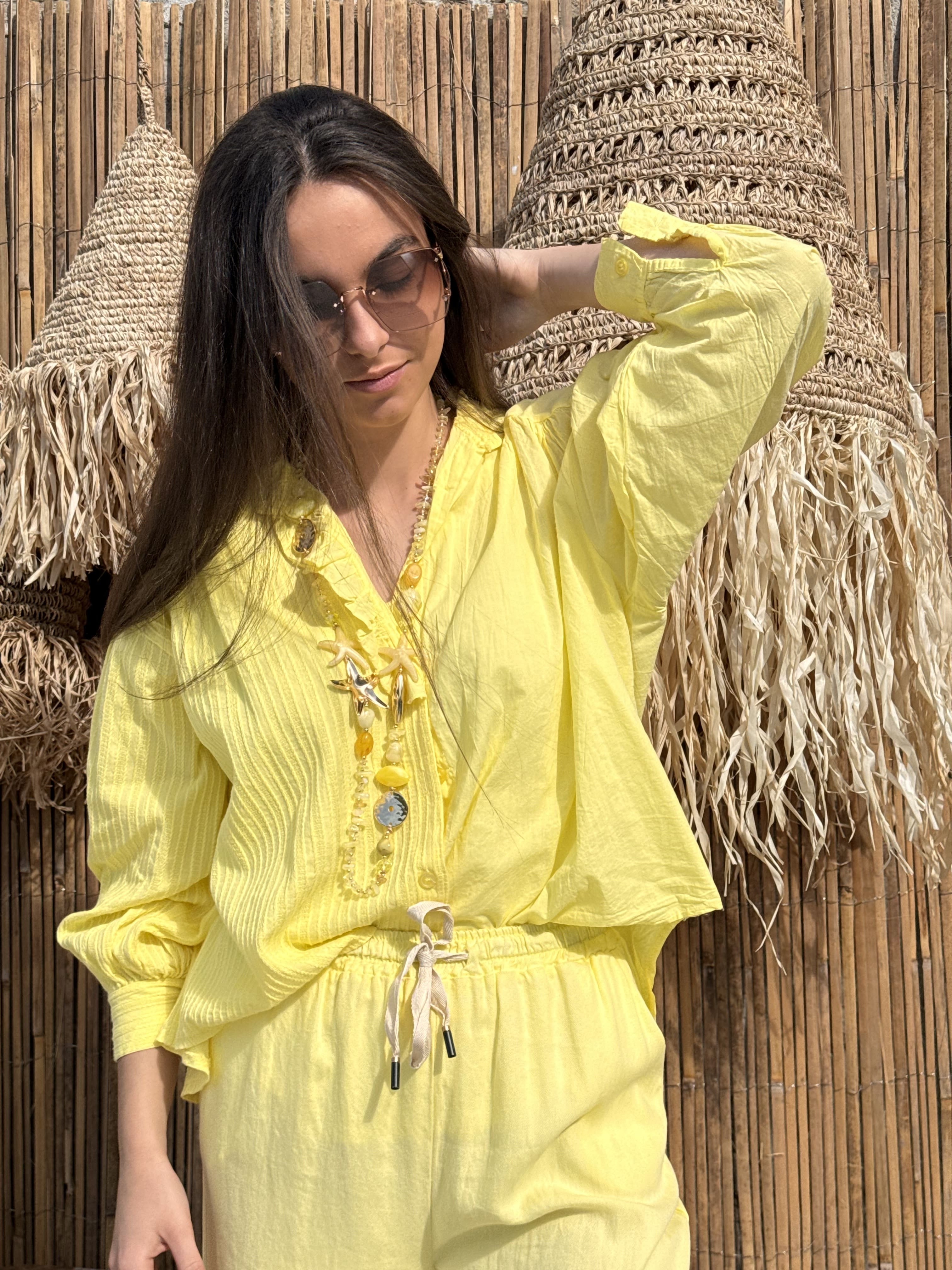 Chemise | LIAN | Jaune