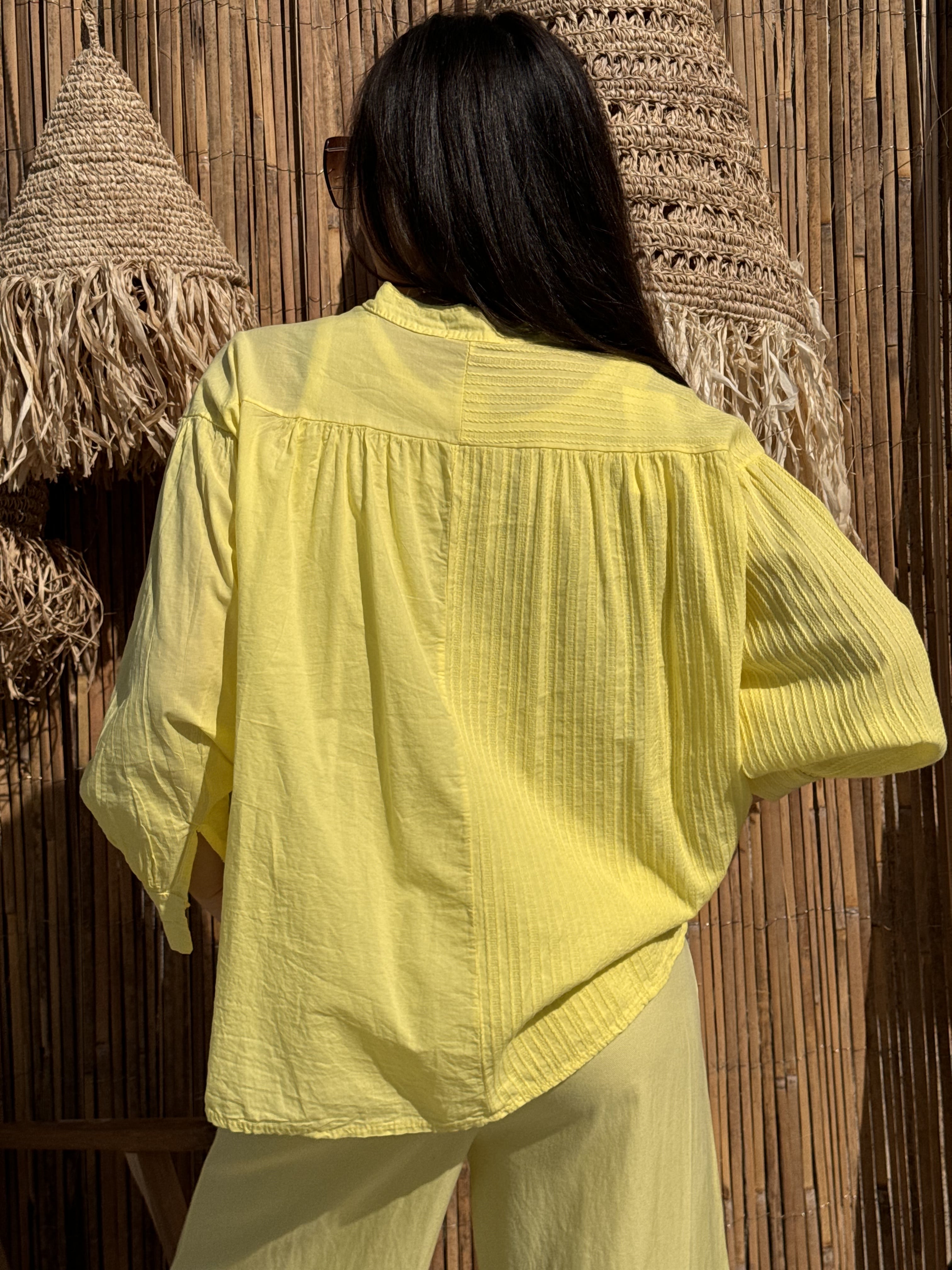 Chemise | LIAN | Jaune