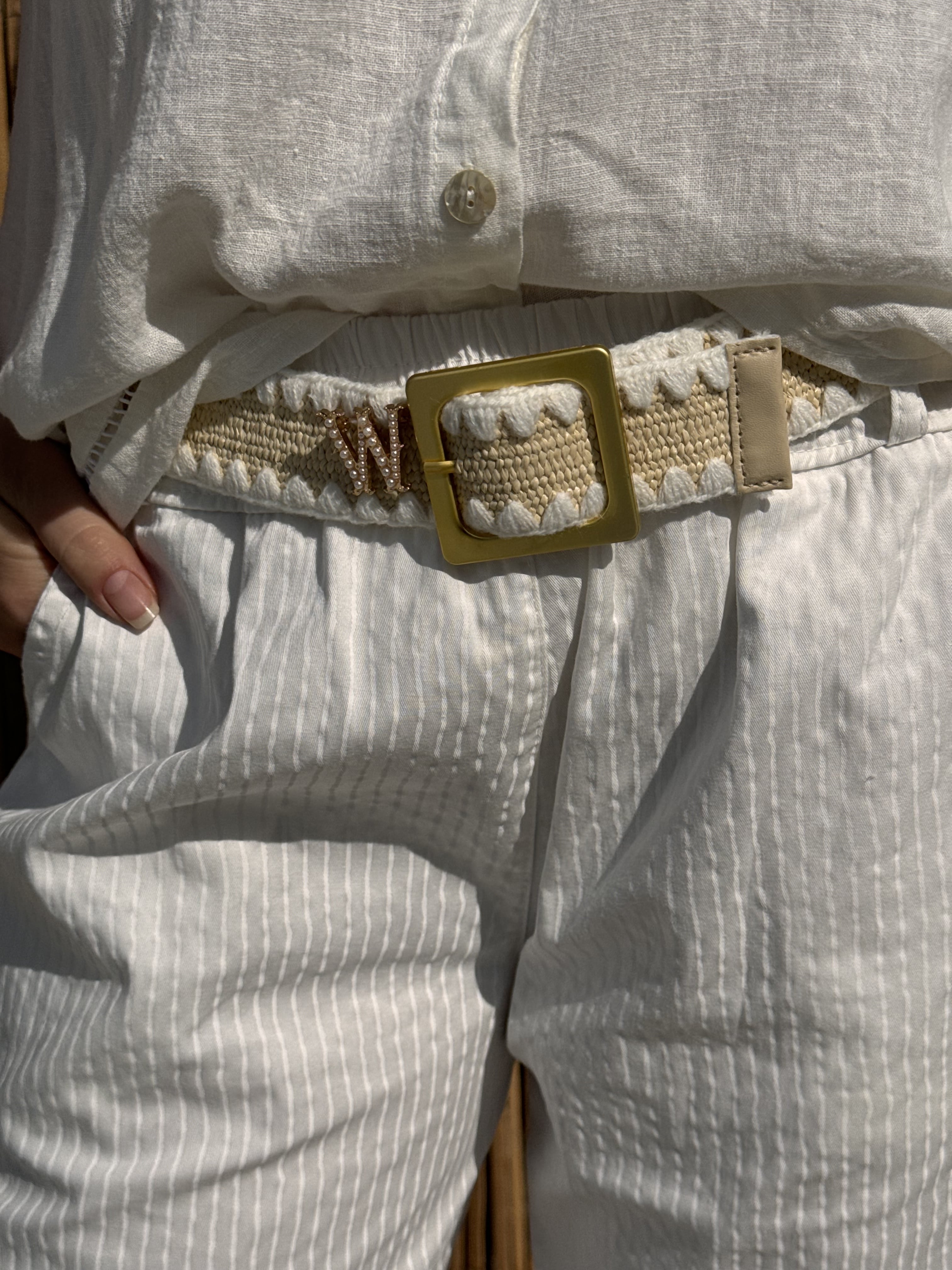 Pantalon | ELISE | Blanc