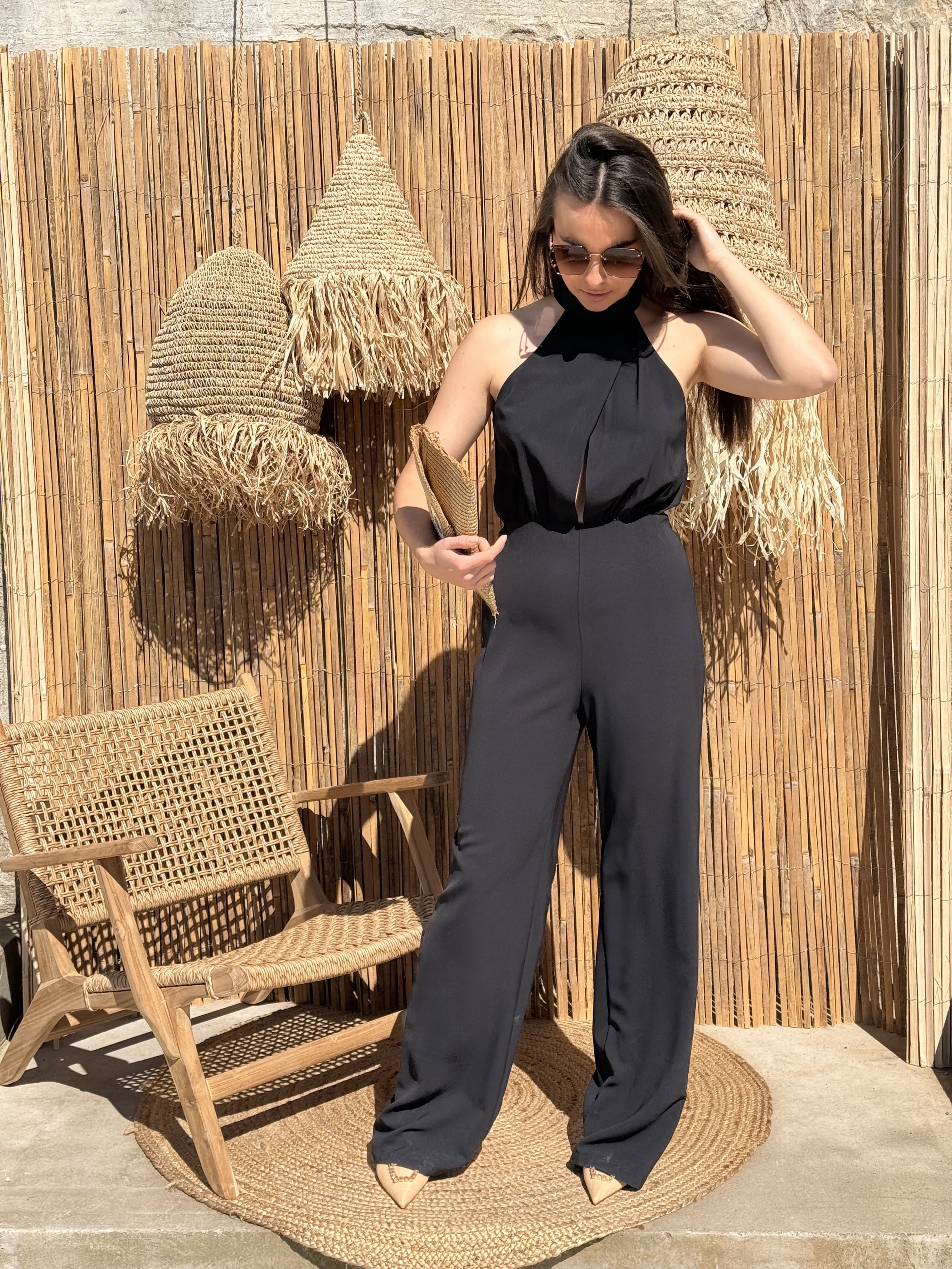 Combi Pantalon | ROMI | Noir