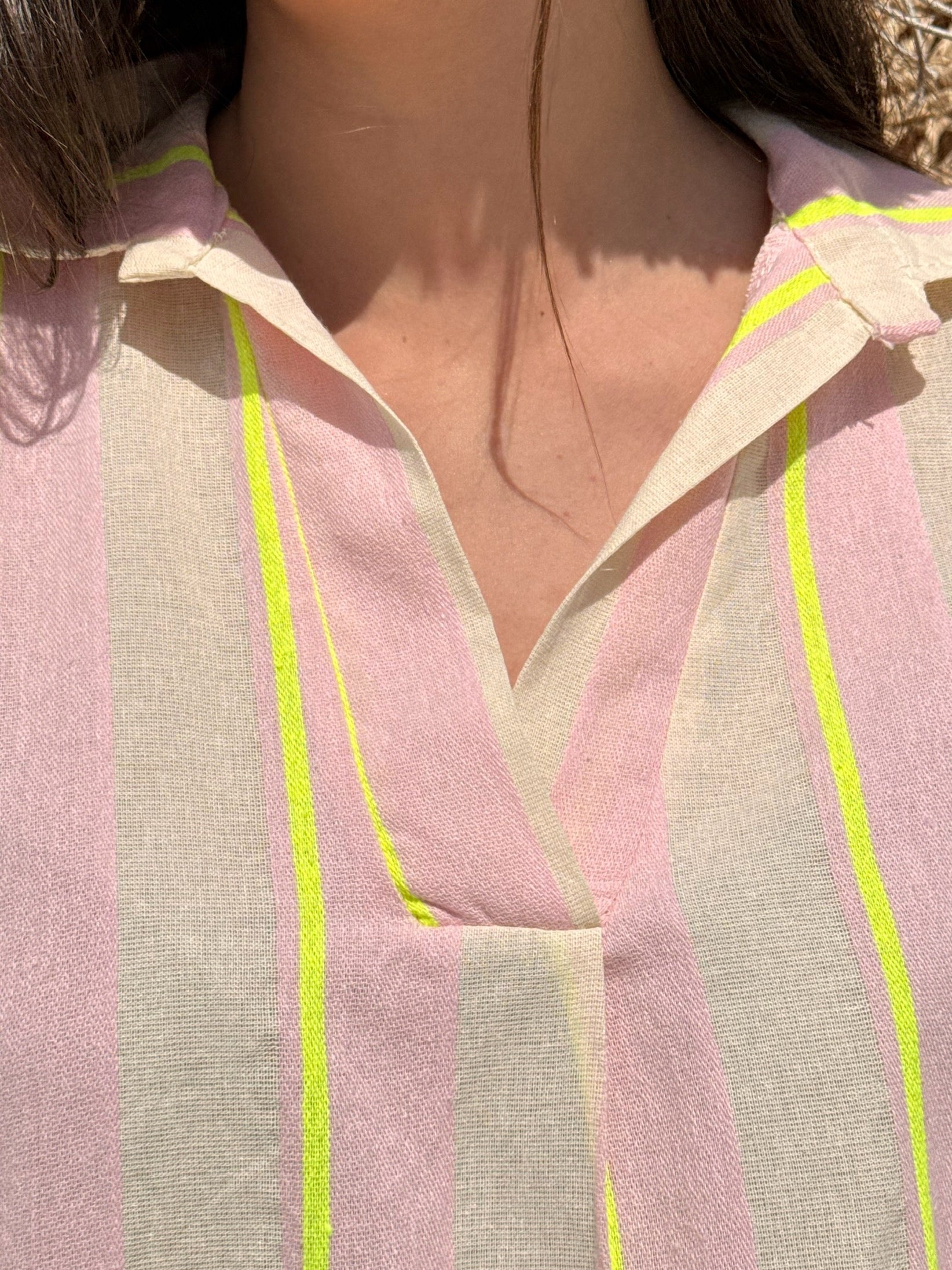 Robe | LUMA | Rose Et Jaune