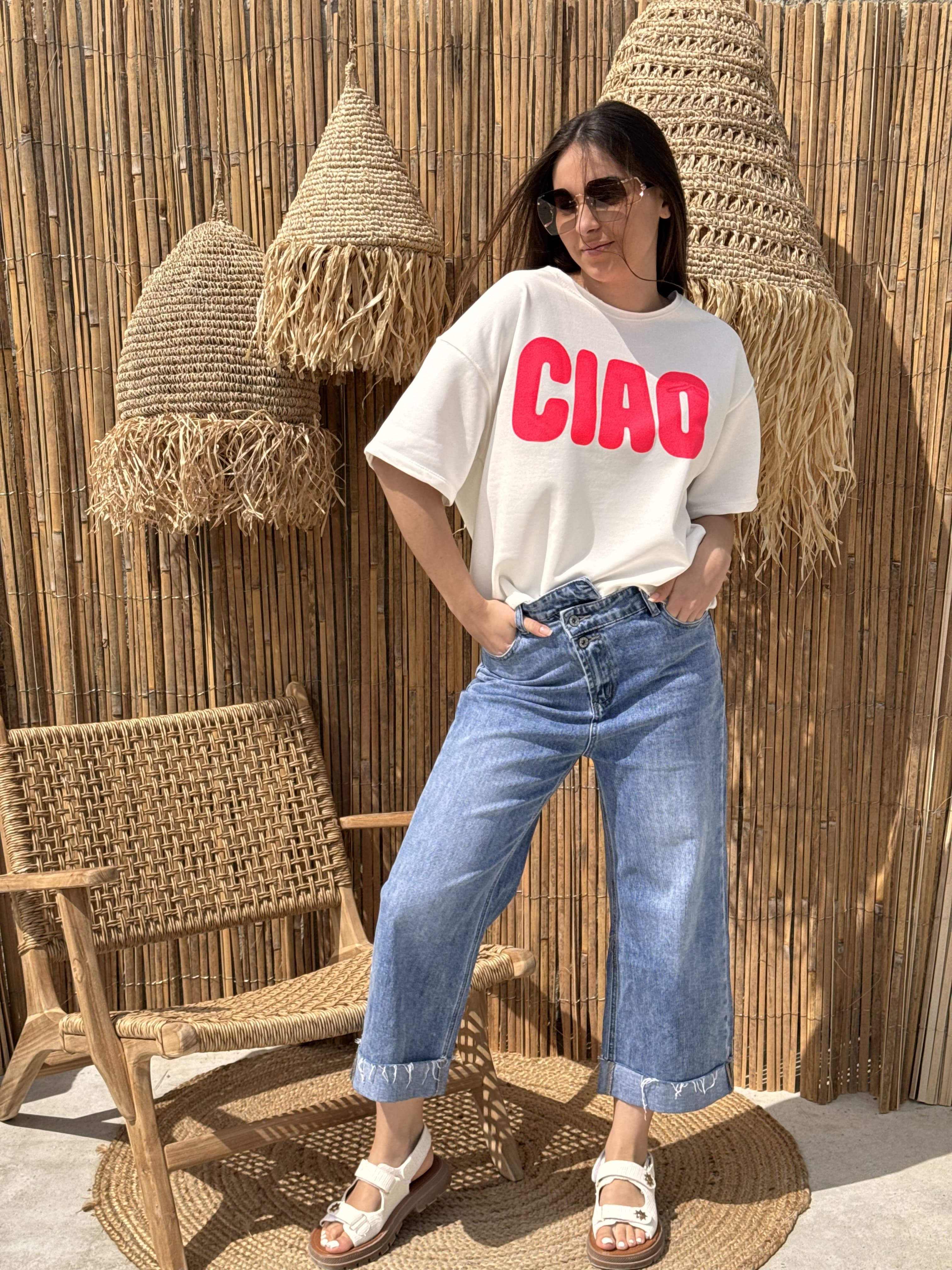Sweat | LIVIA | Blanc Cassé