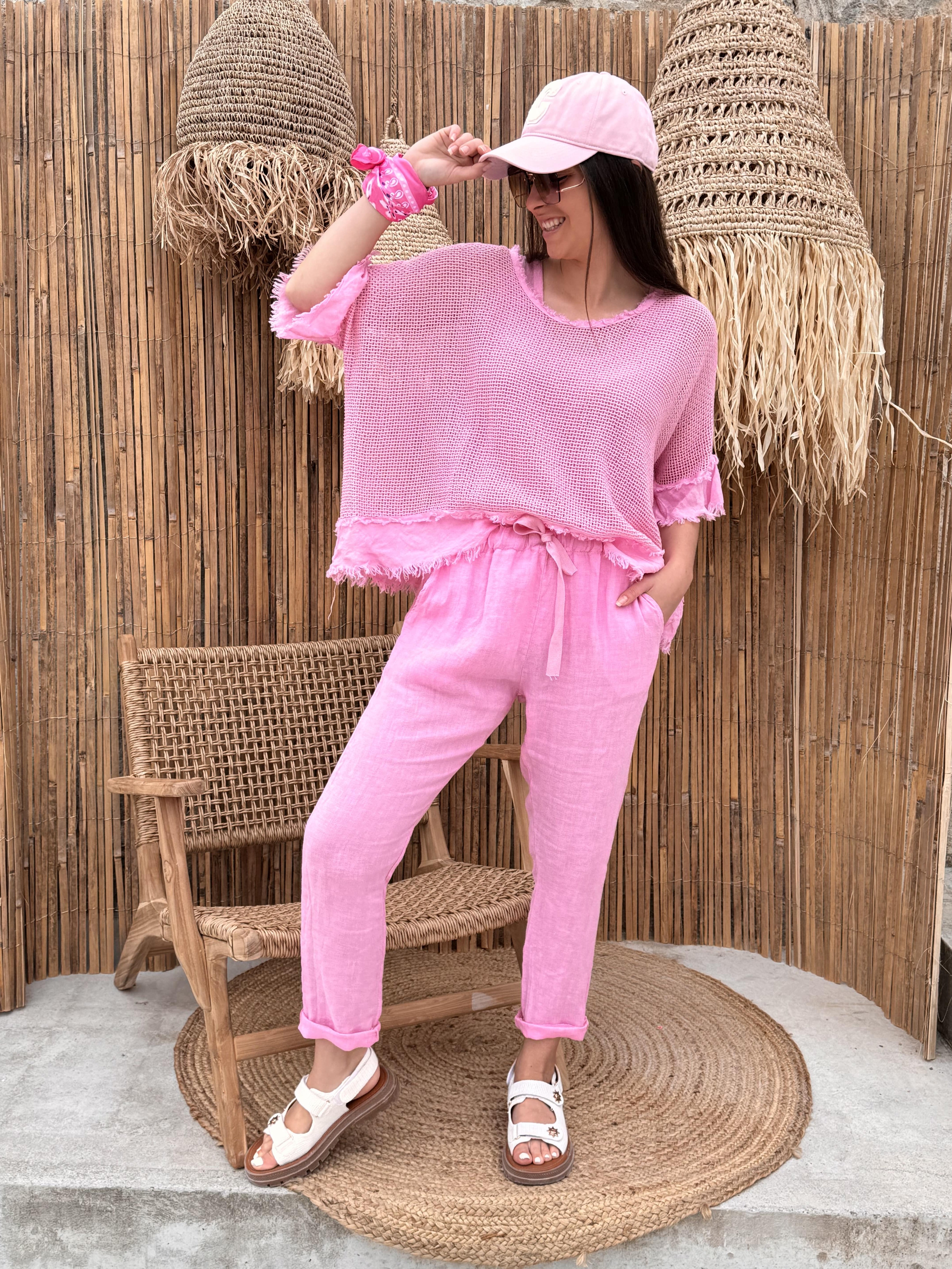 T-shirt | LAYLA | Rose