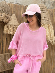 T-shirt | LAYLA | Rose