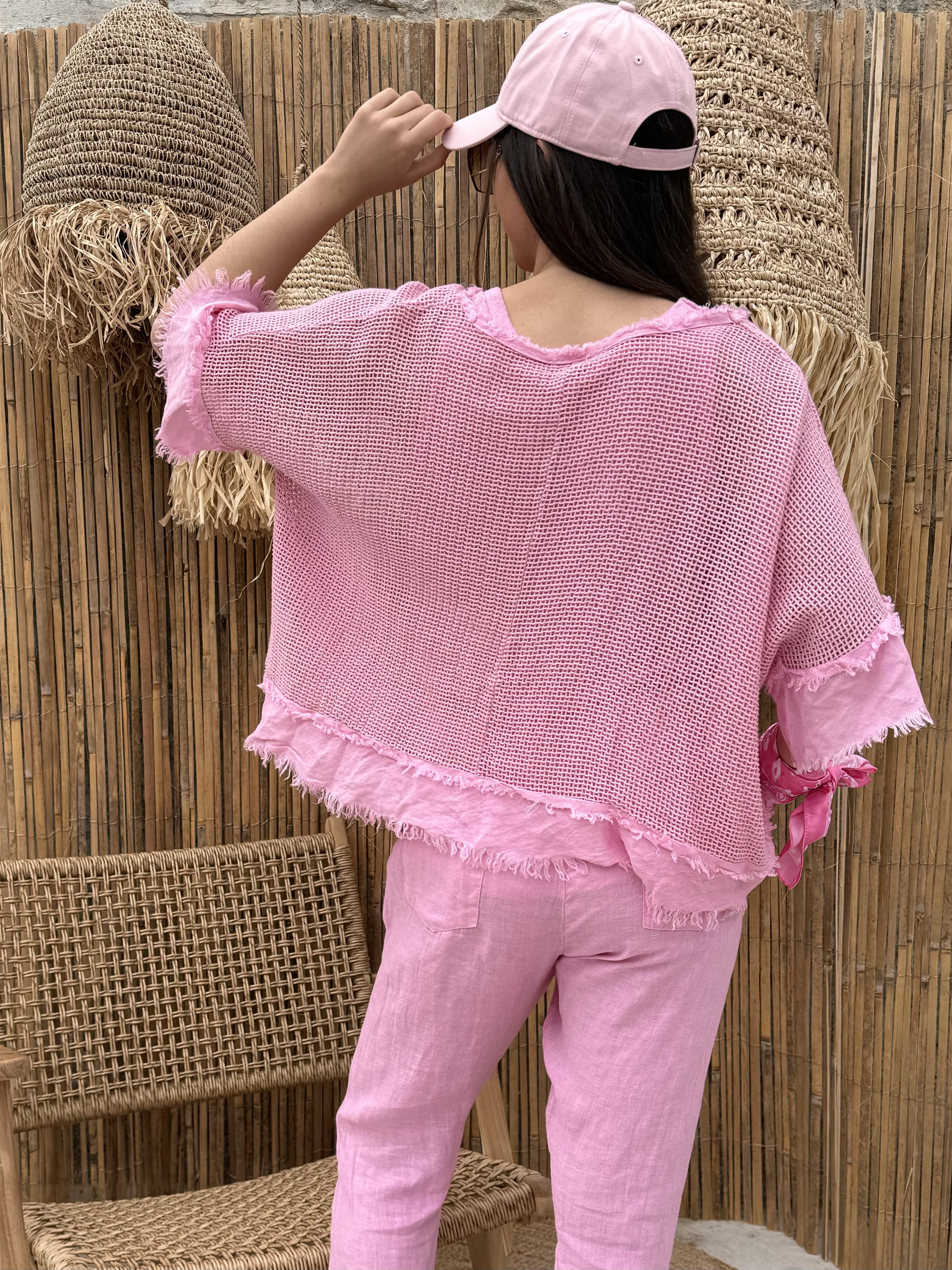 T-shirt | LAYLA | Rose