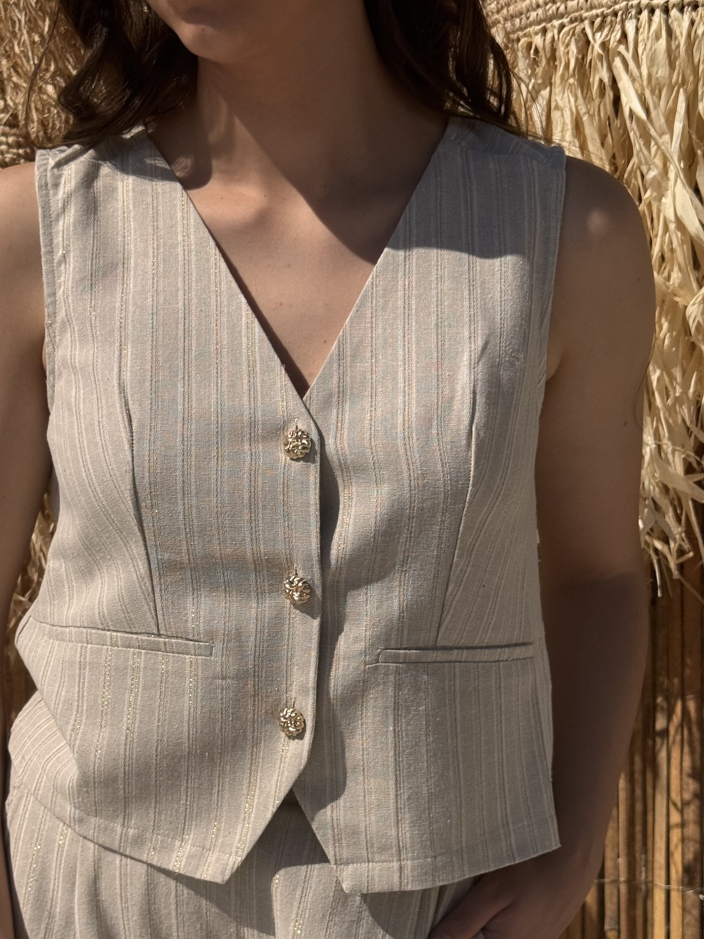 Gilet | MARINA | Sable