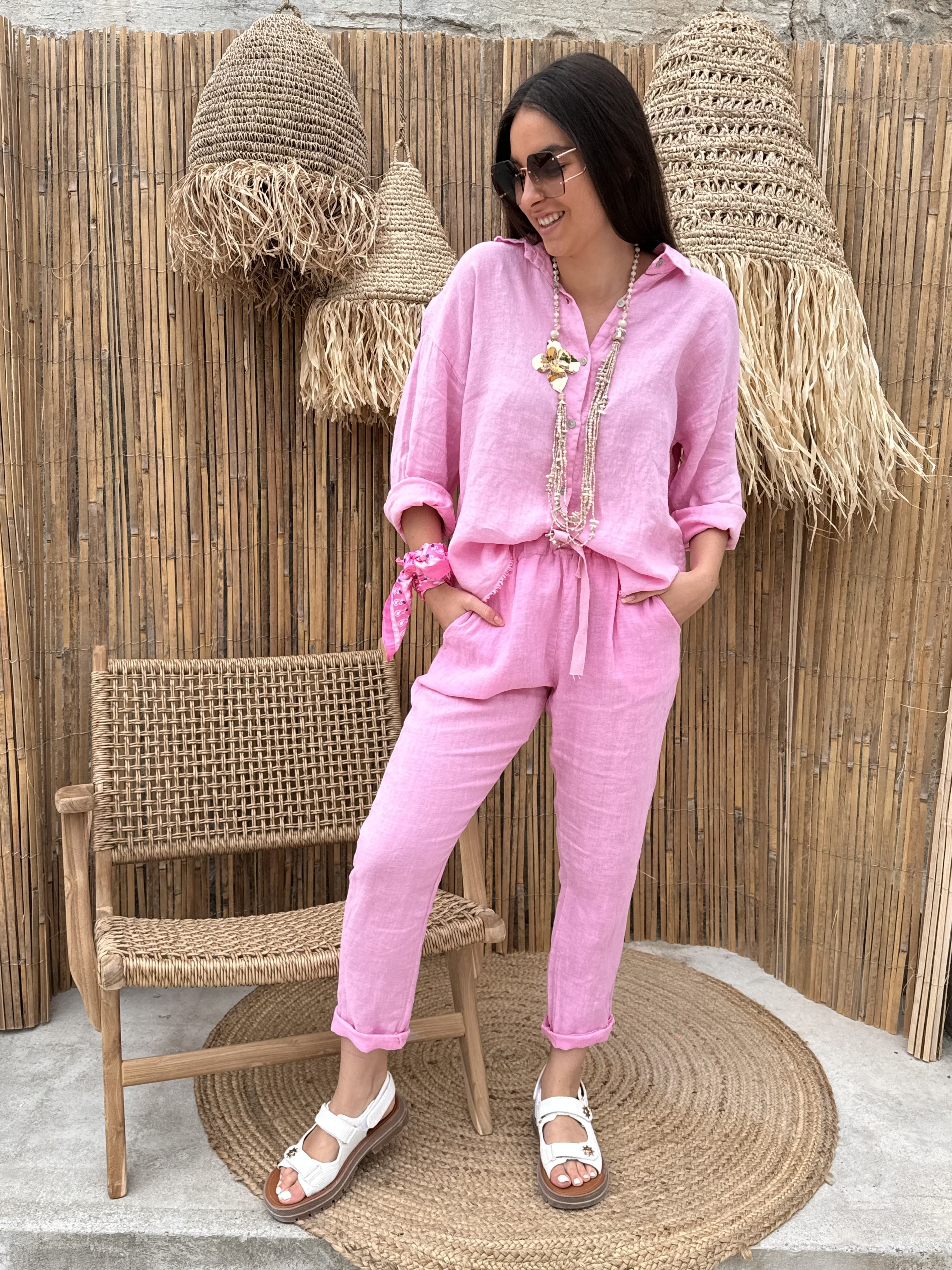 Pantalon | AVA | Rose