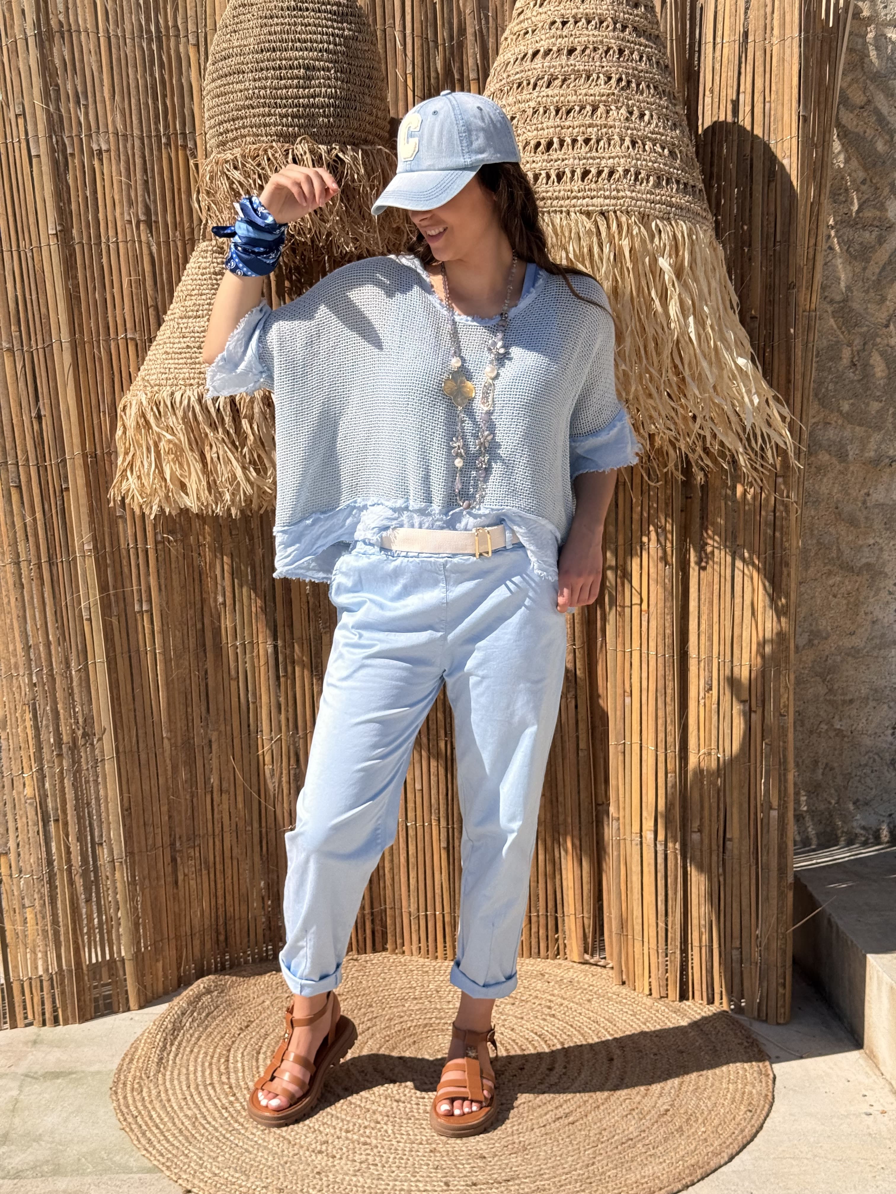 T-shirt | LAYLA | Bleu