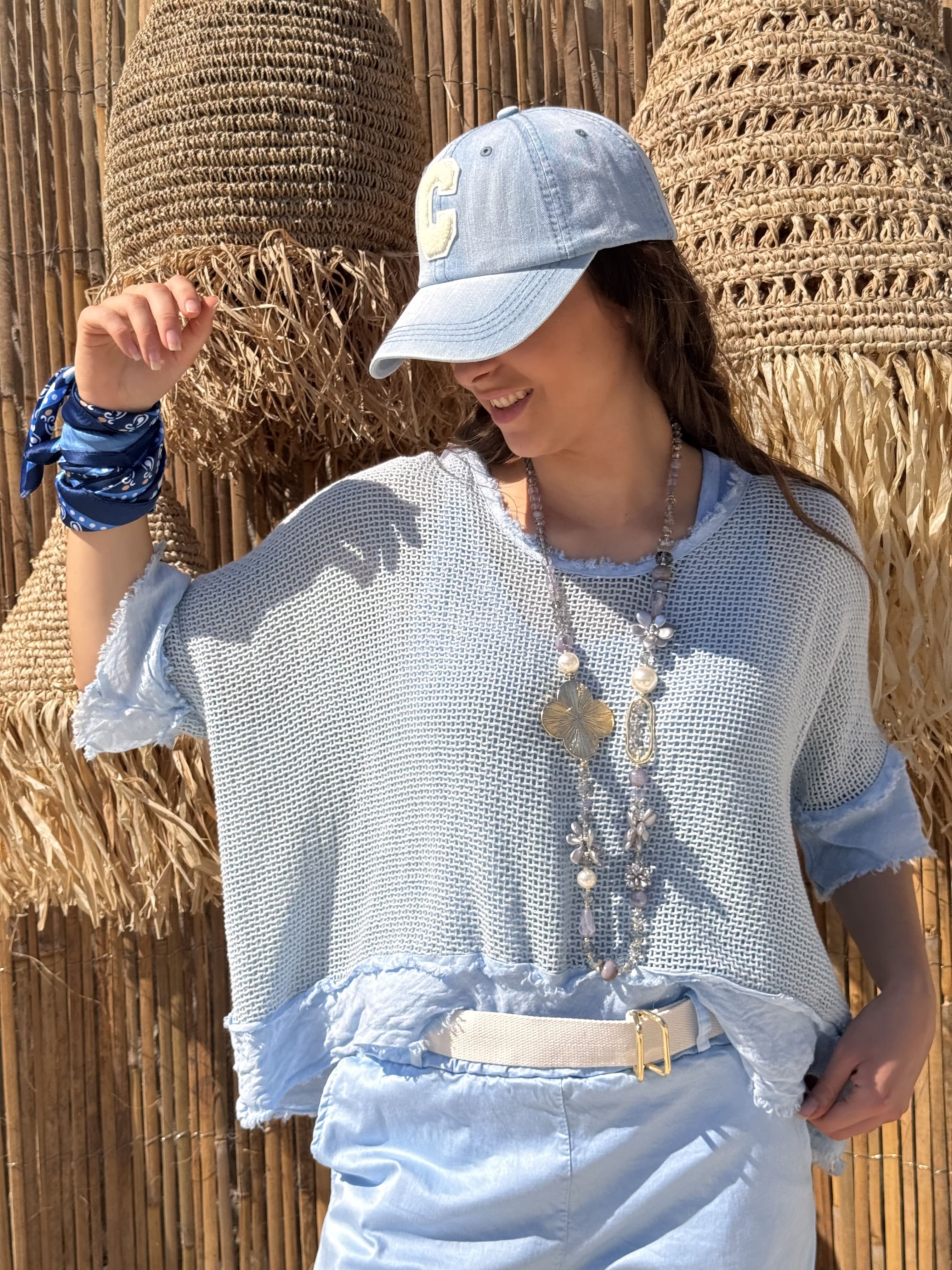 T-shirt | LAYLA | Bleu