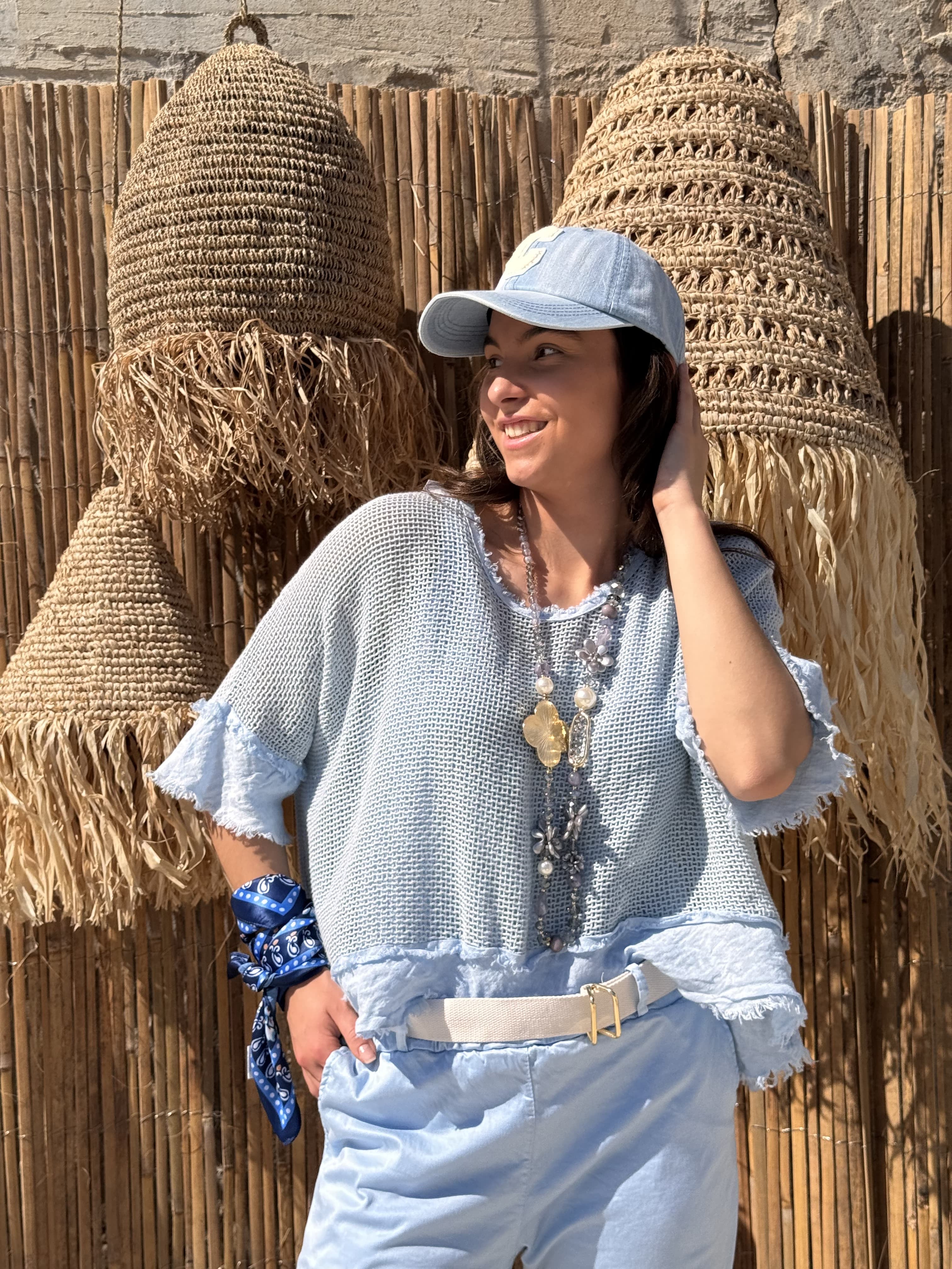 T-shirt | LAYLA | Bleu