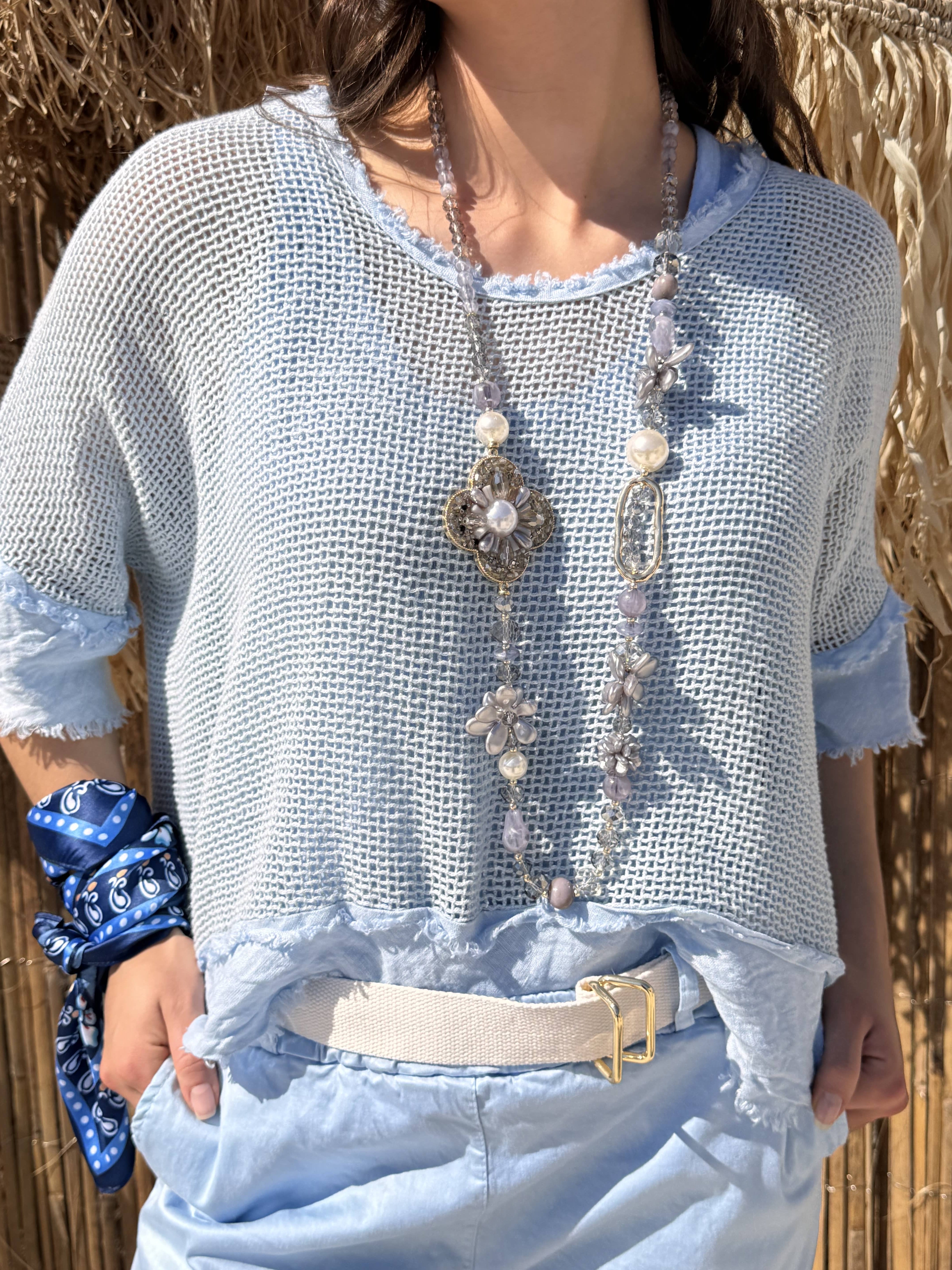 T-shirt | LAYLA | Bleu