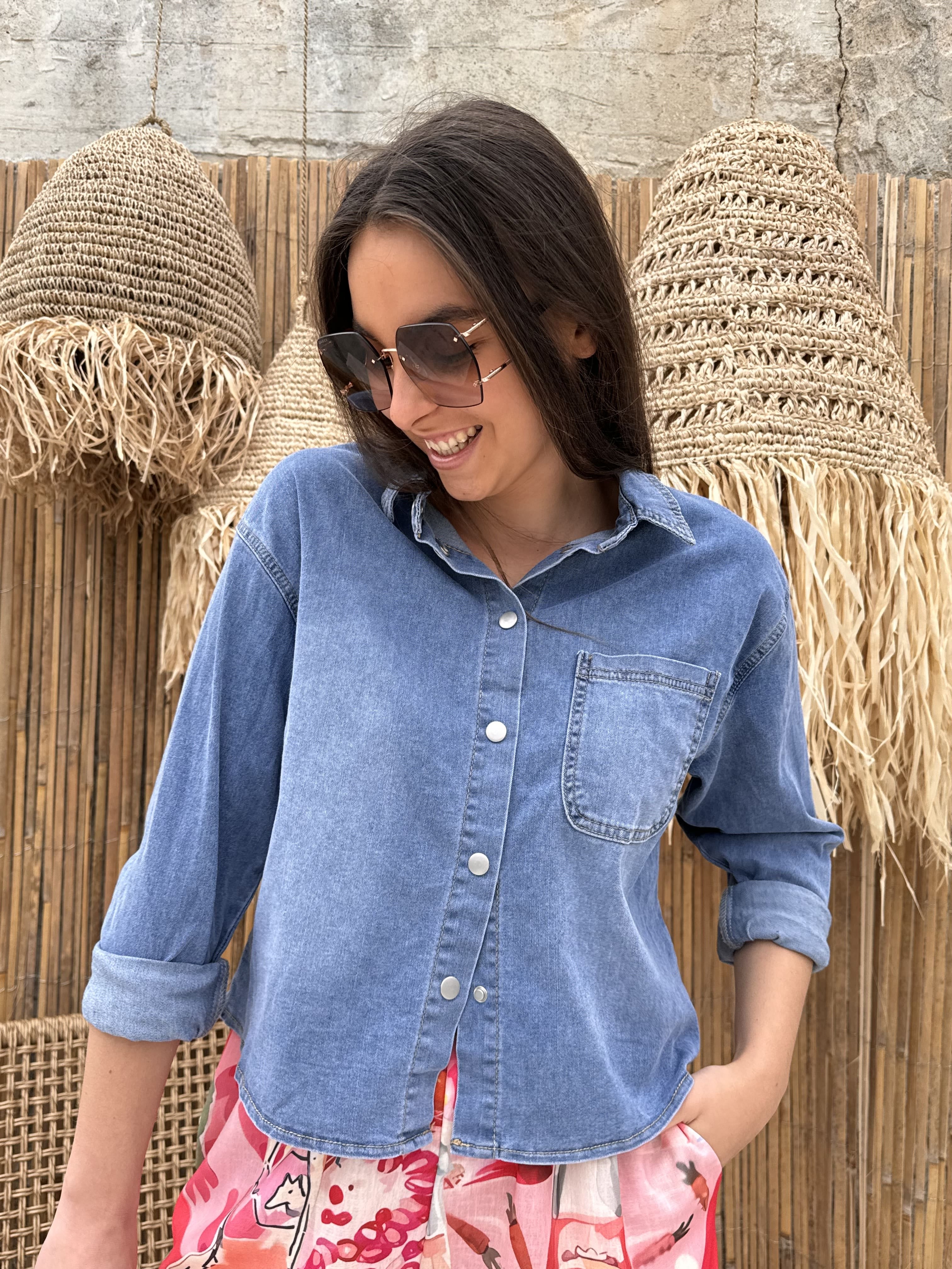 Chemise | CASSIE | Bleu Jean