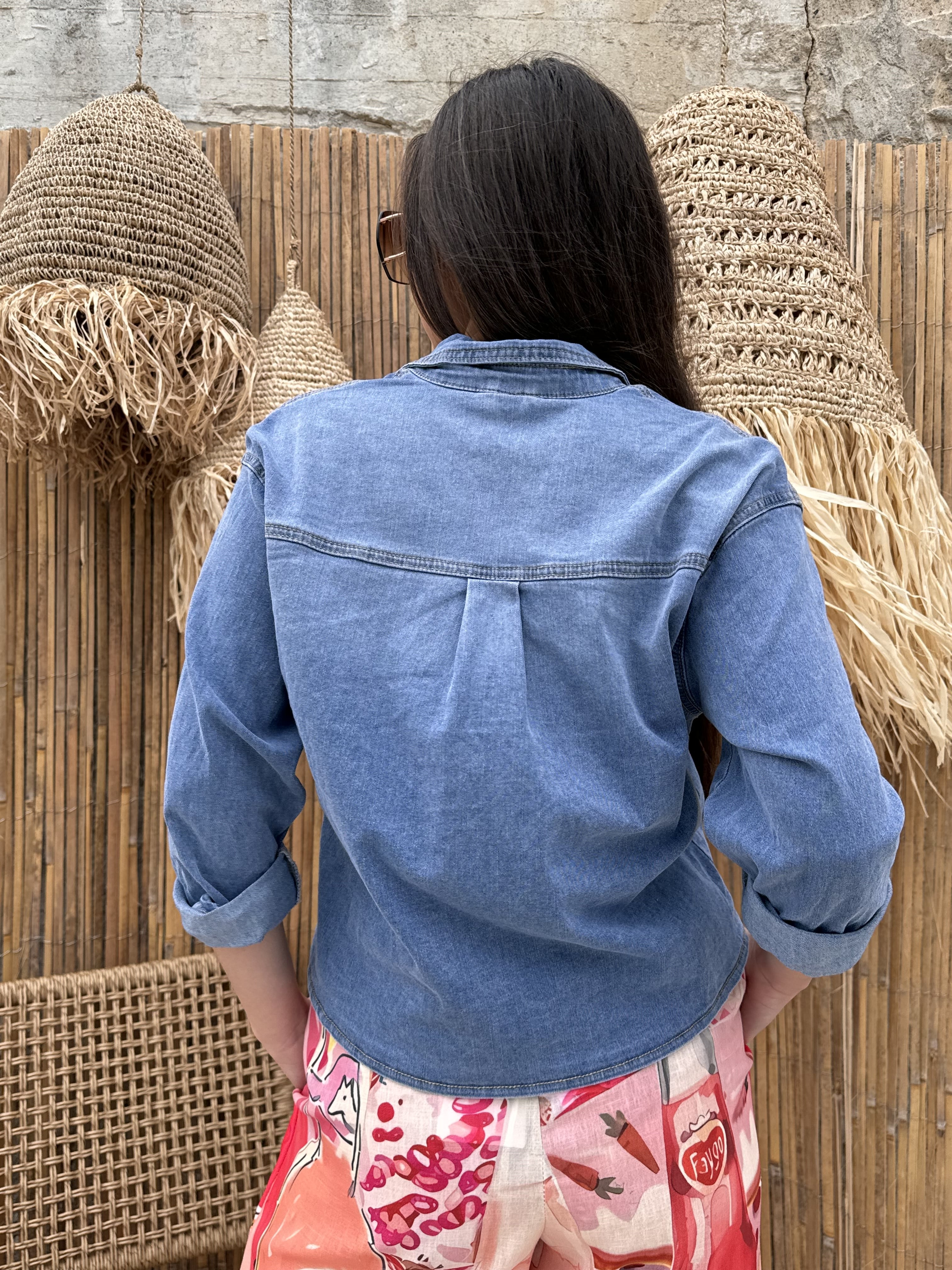 Chemise | CASSIE | Bleu Jean