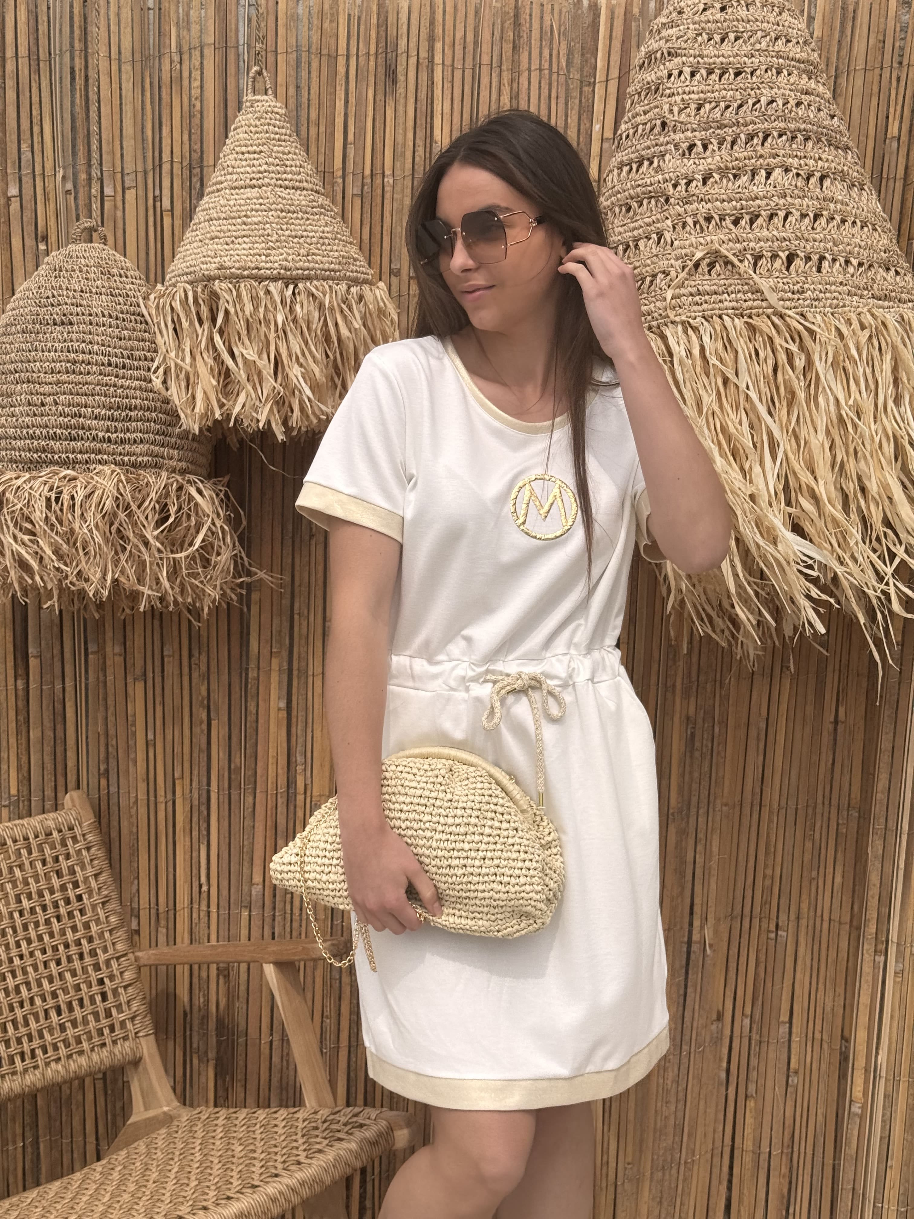 Robe | SOLENE | Blanc