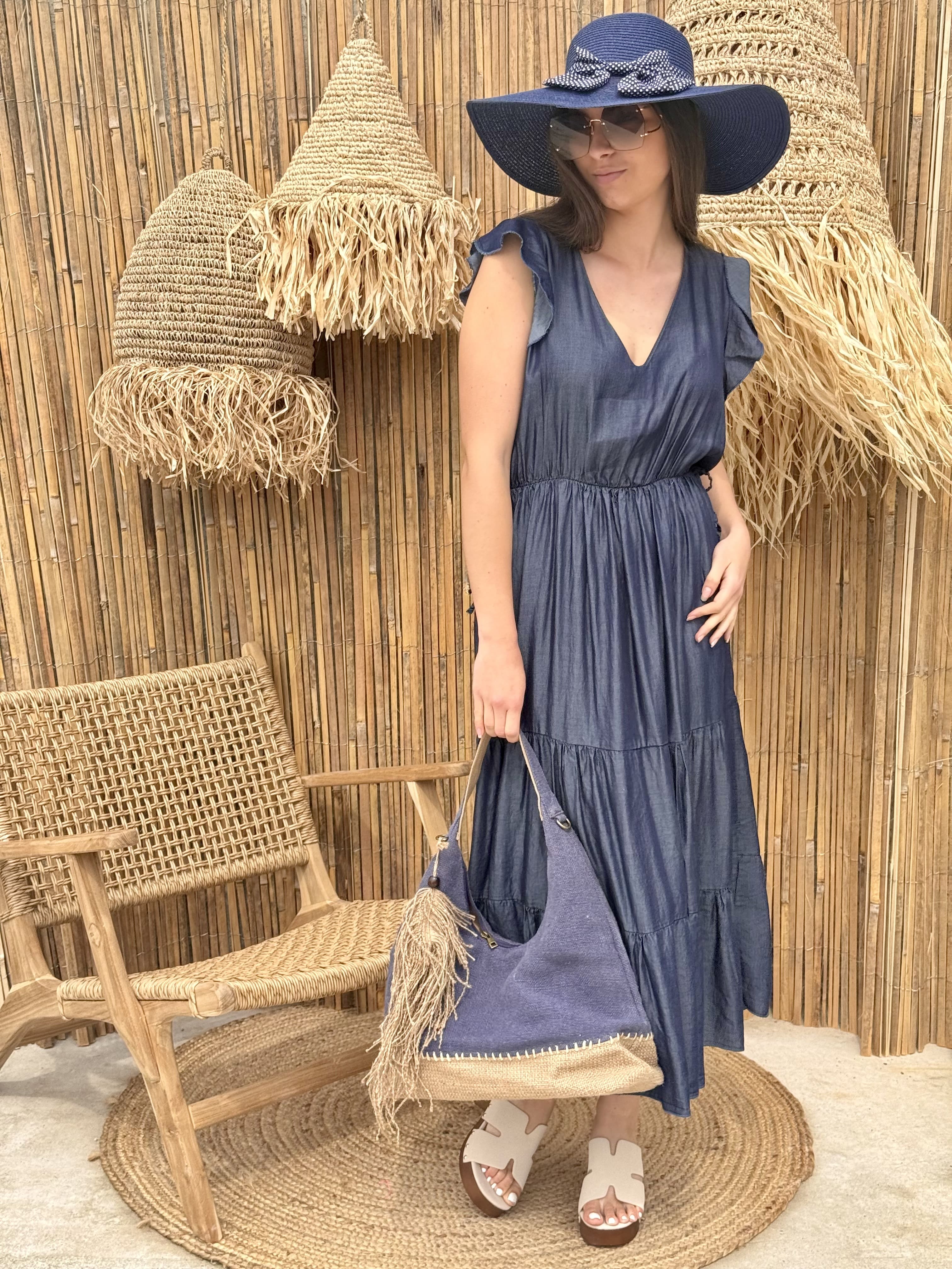 Robe | ISLA | Bleu Brut