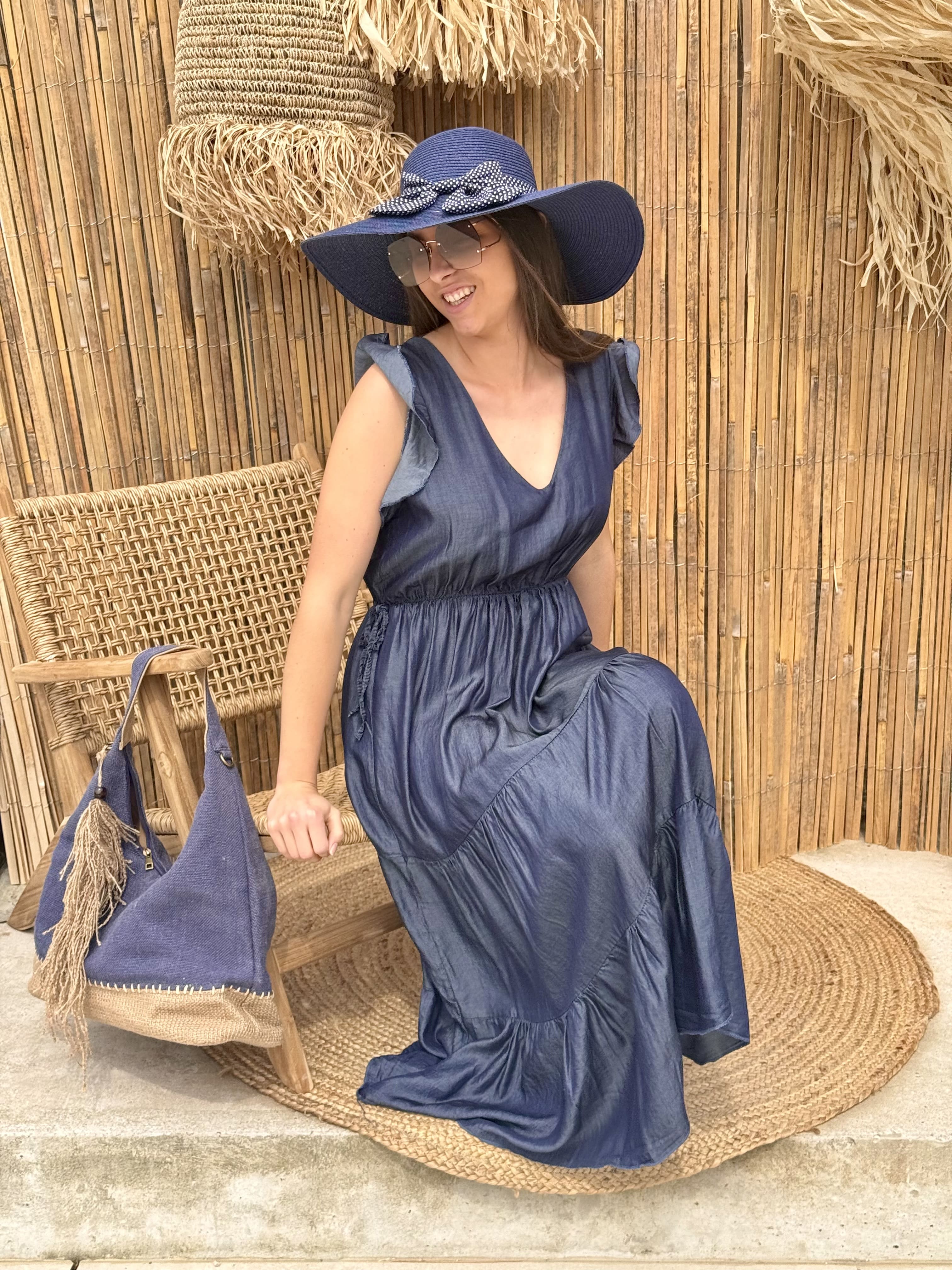 Robe | ISLA | Bleu Brut