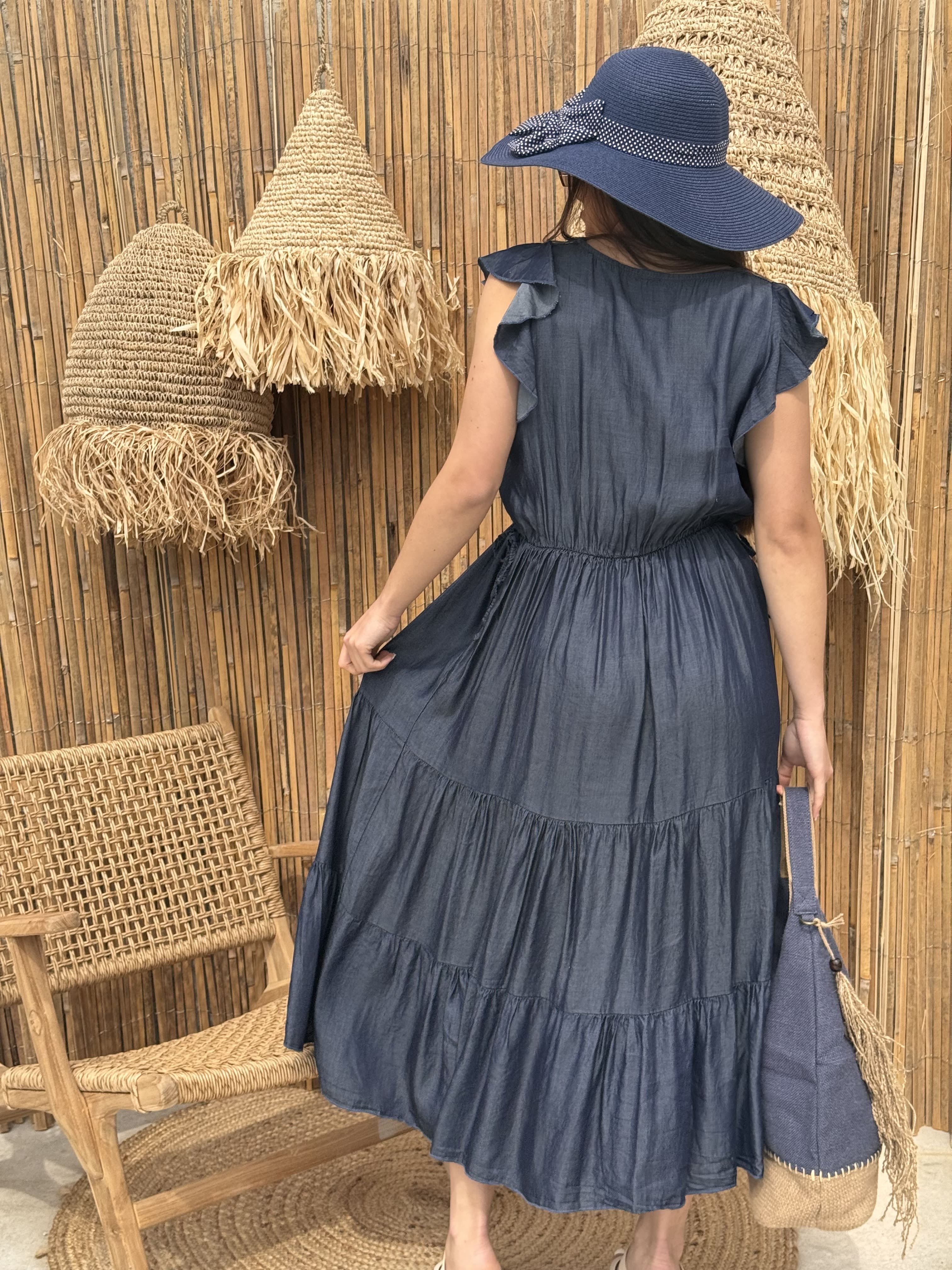 Robe | ISLA | Bleu Brut