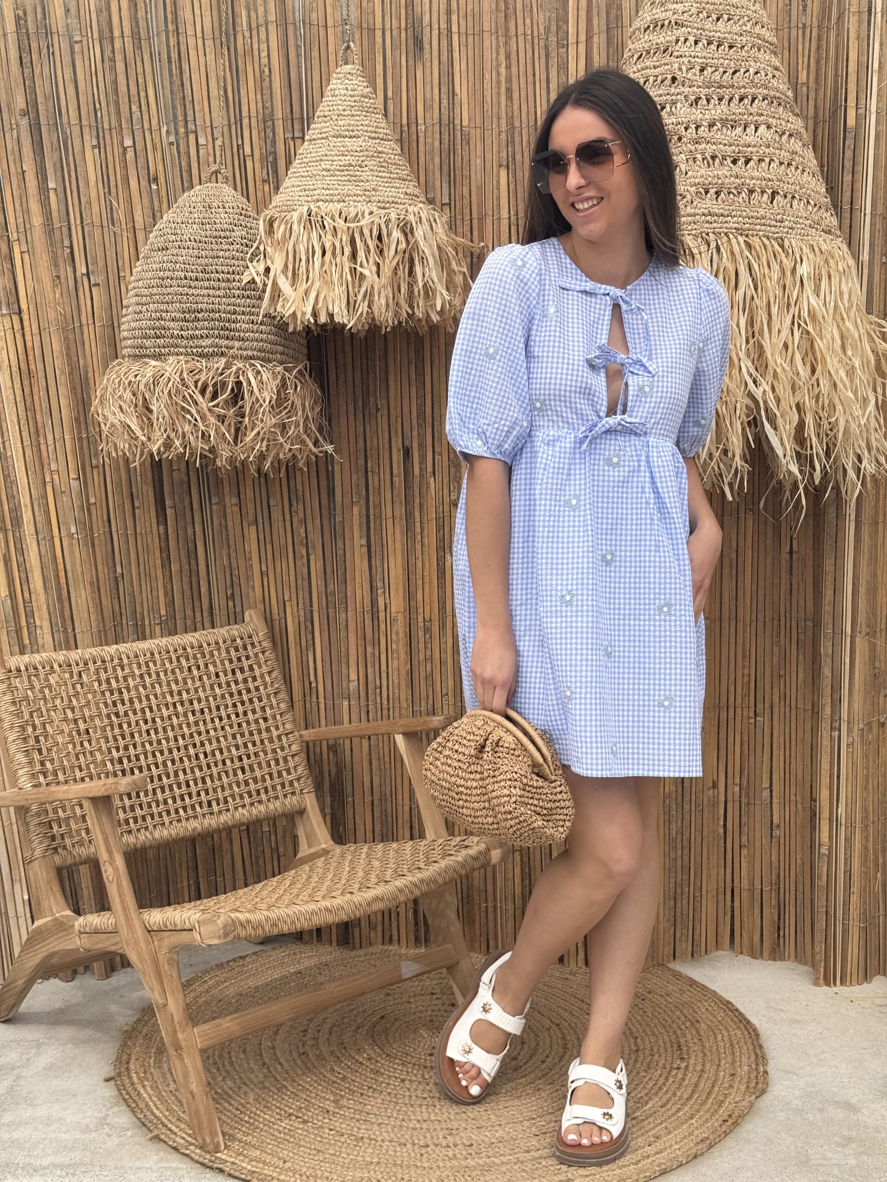 Robe | CHIARA | Bleue