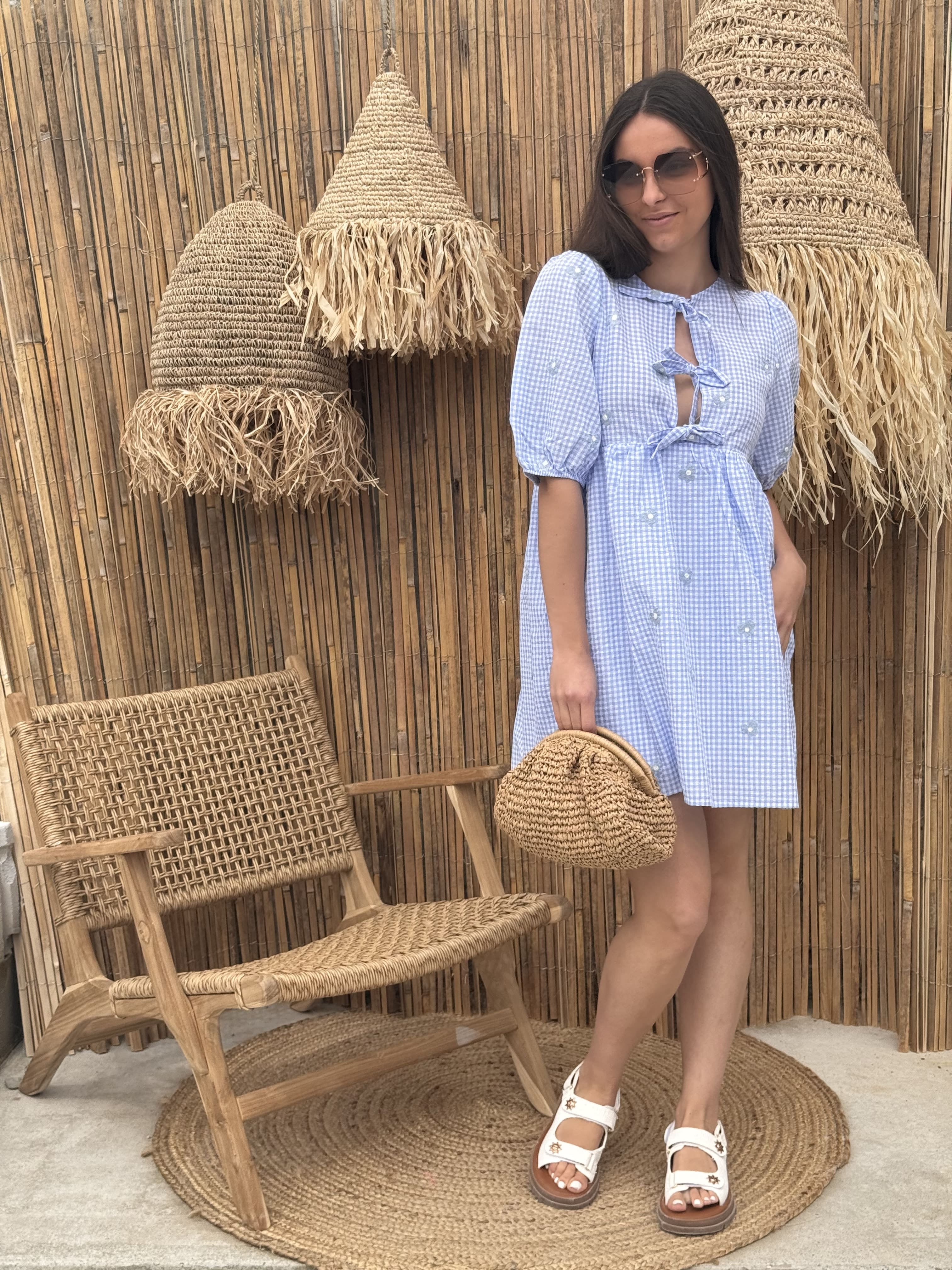 Robe | CHIARA | Bleue