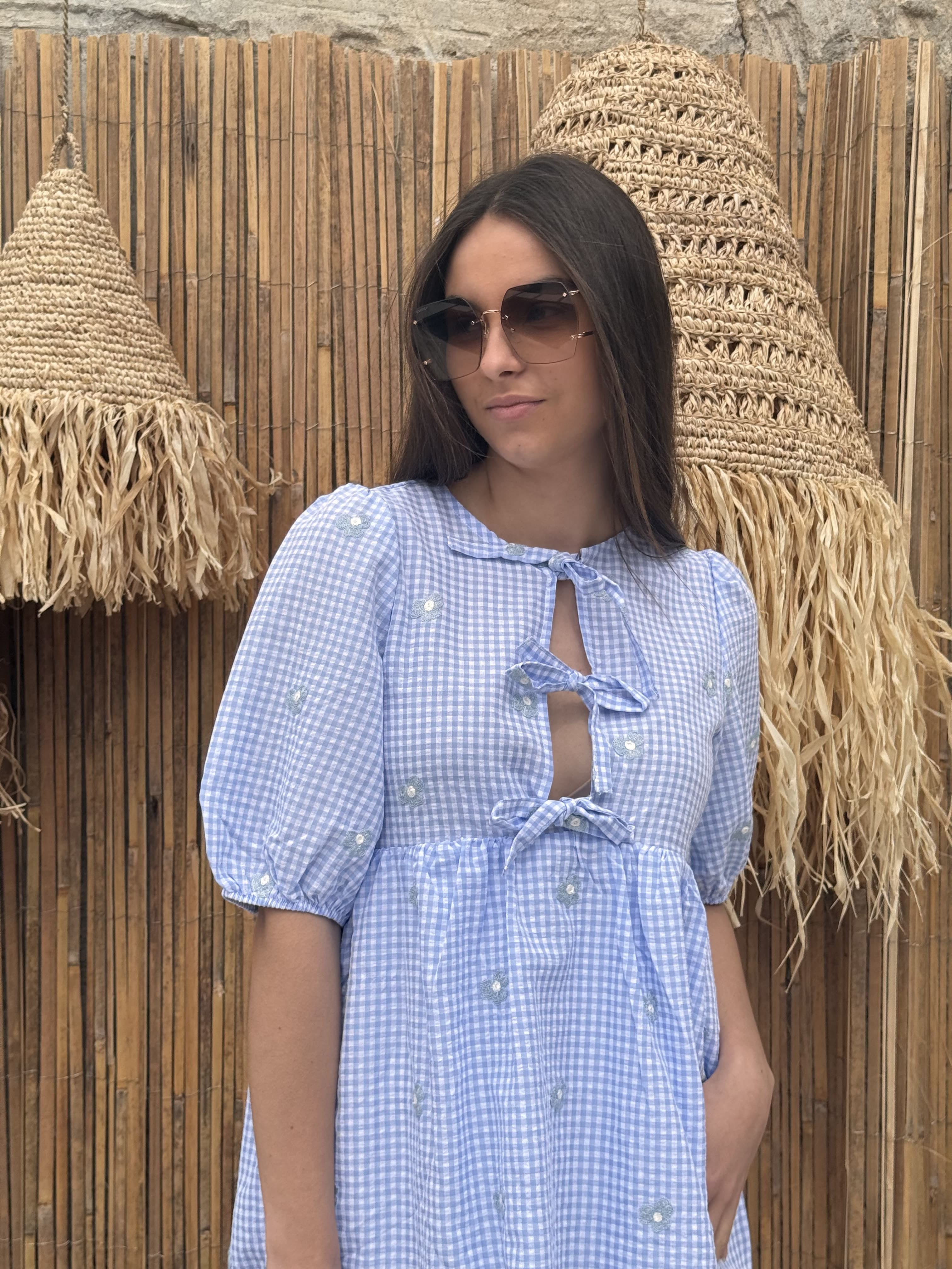 Robe | CHIARA | Bleue
