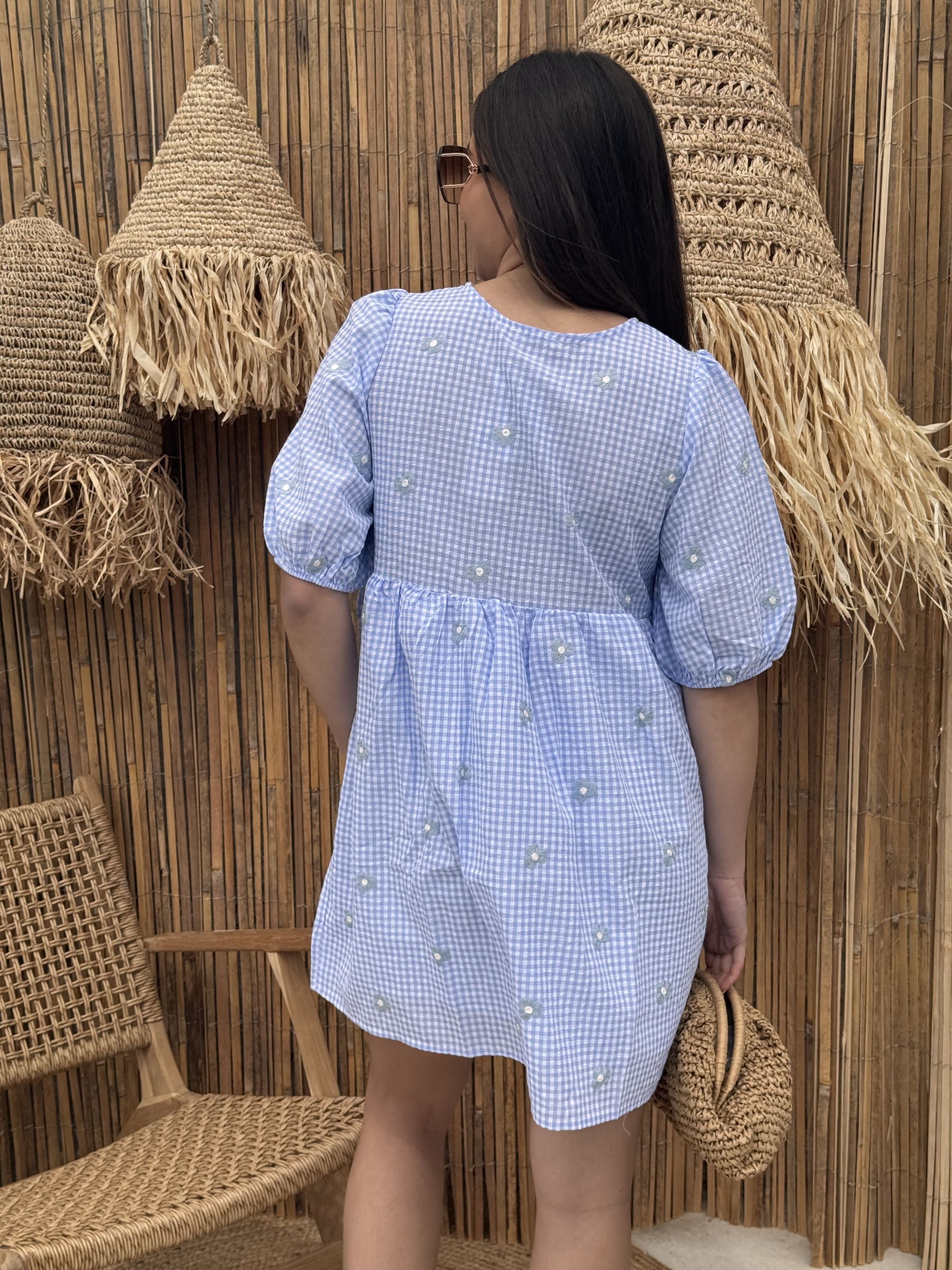 Robe | CHIARA | Bleue