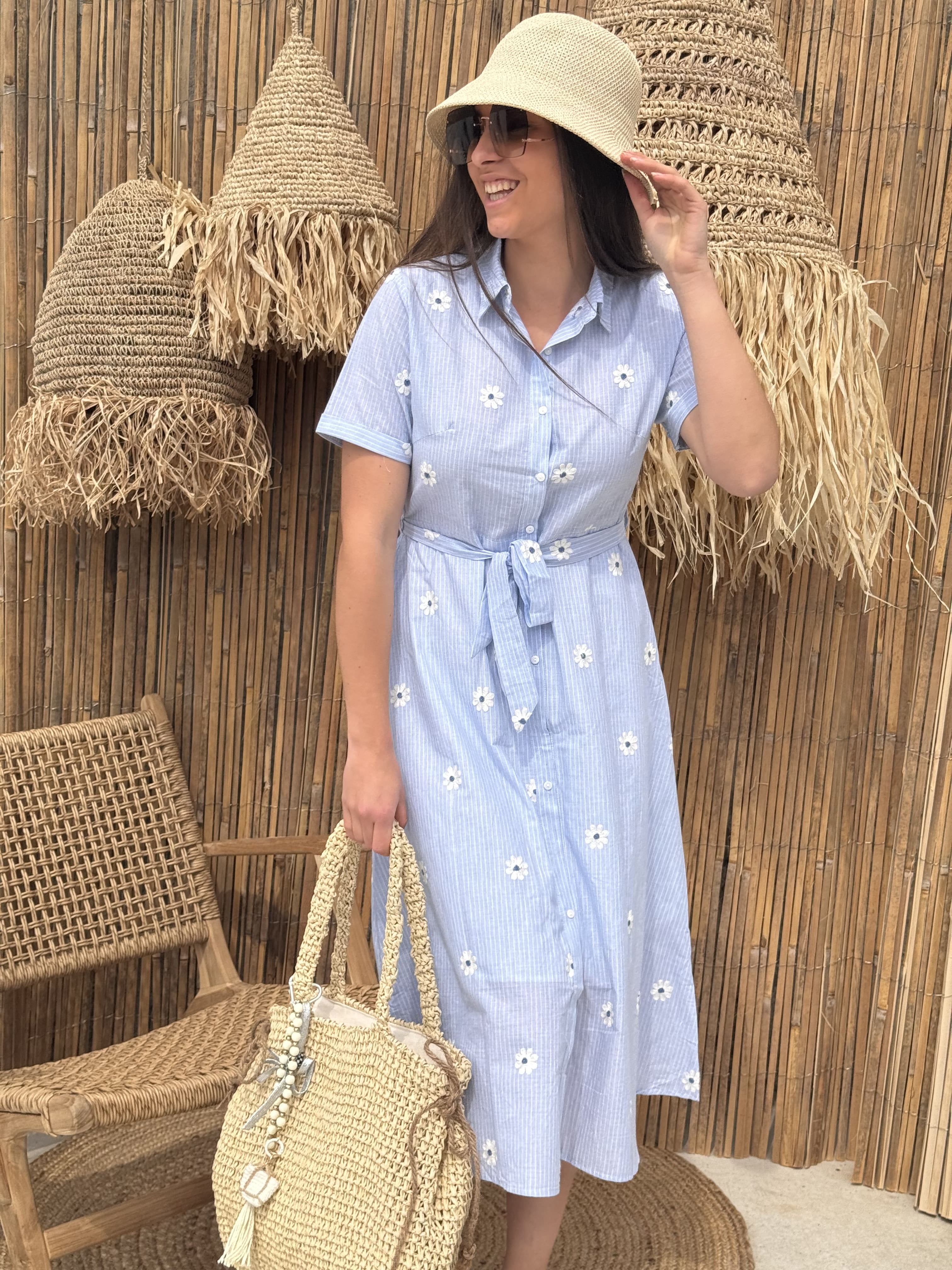 Robe | NOELYS | Bleu