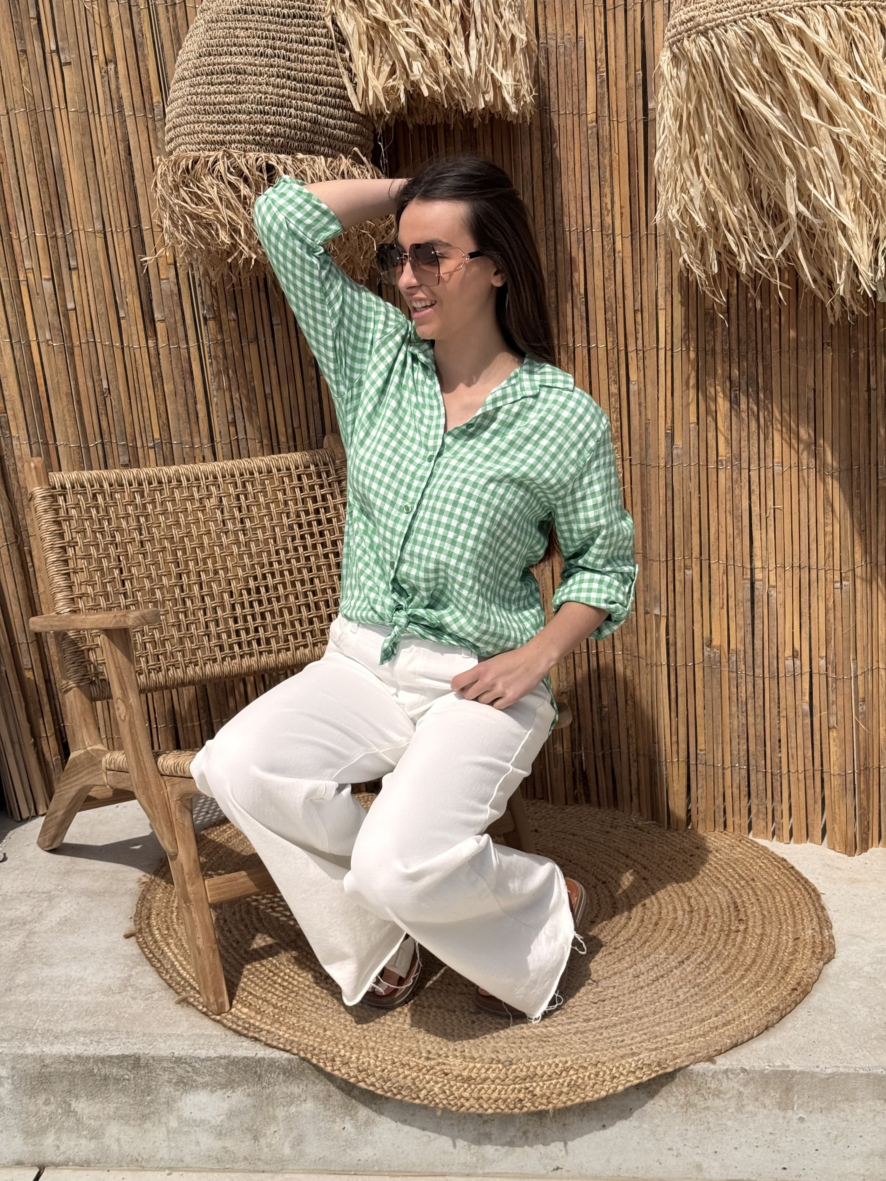 Chemise | CLEMENCE | Vert