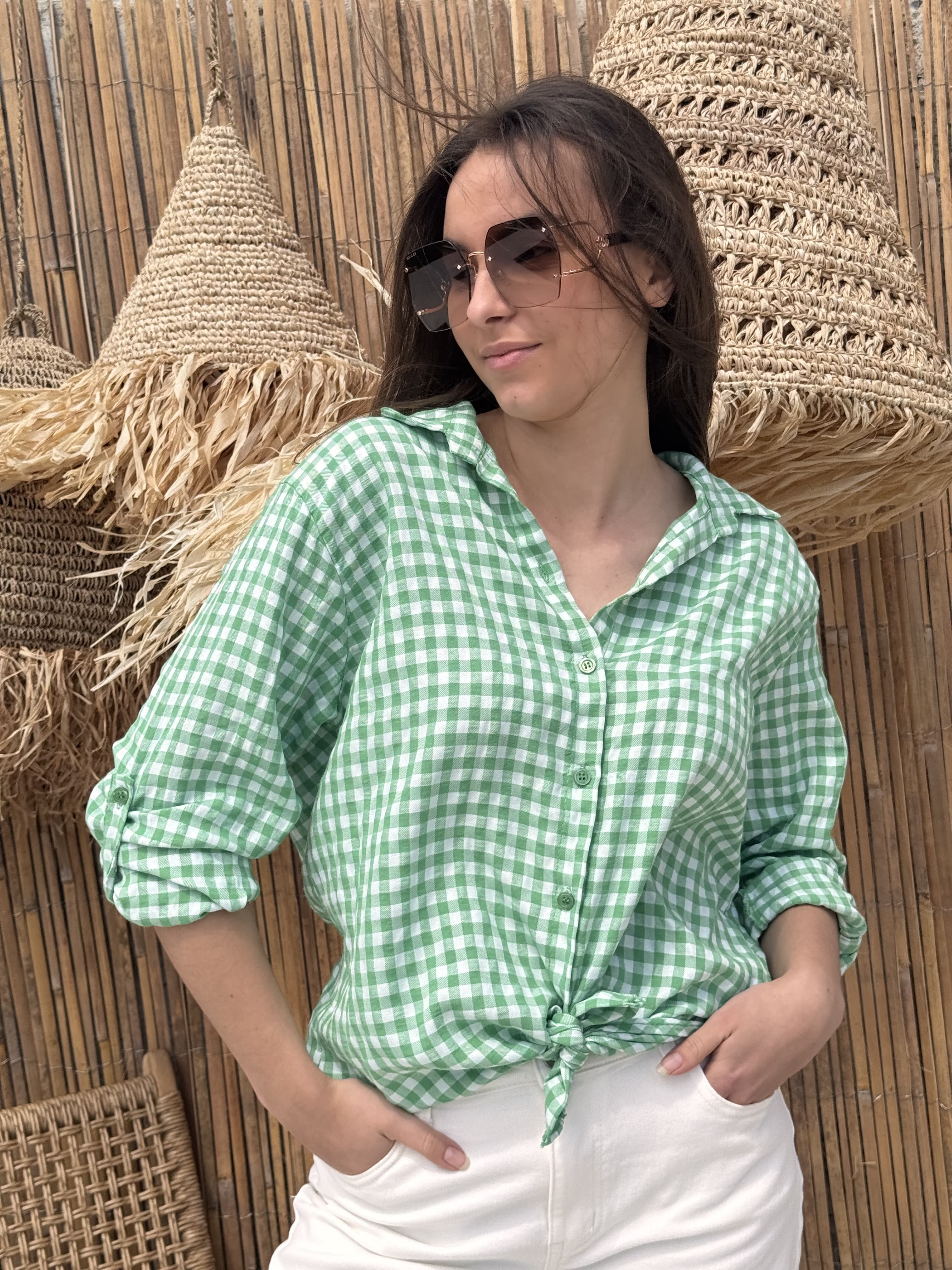 Chemise | CLEMENCE | Vert