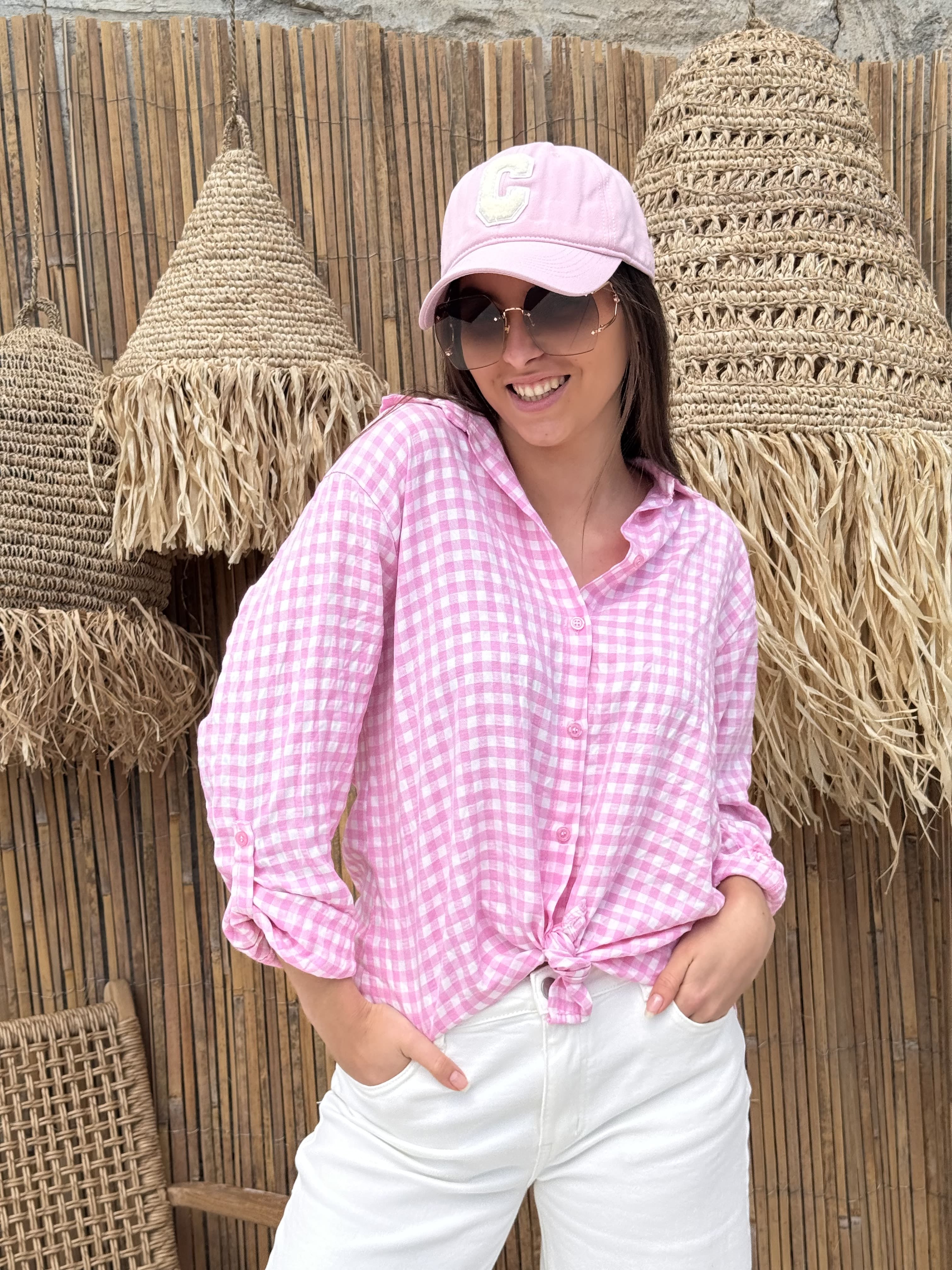 Chemise | CLEMENCE | Rose pâle