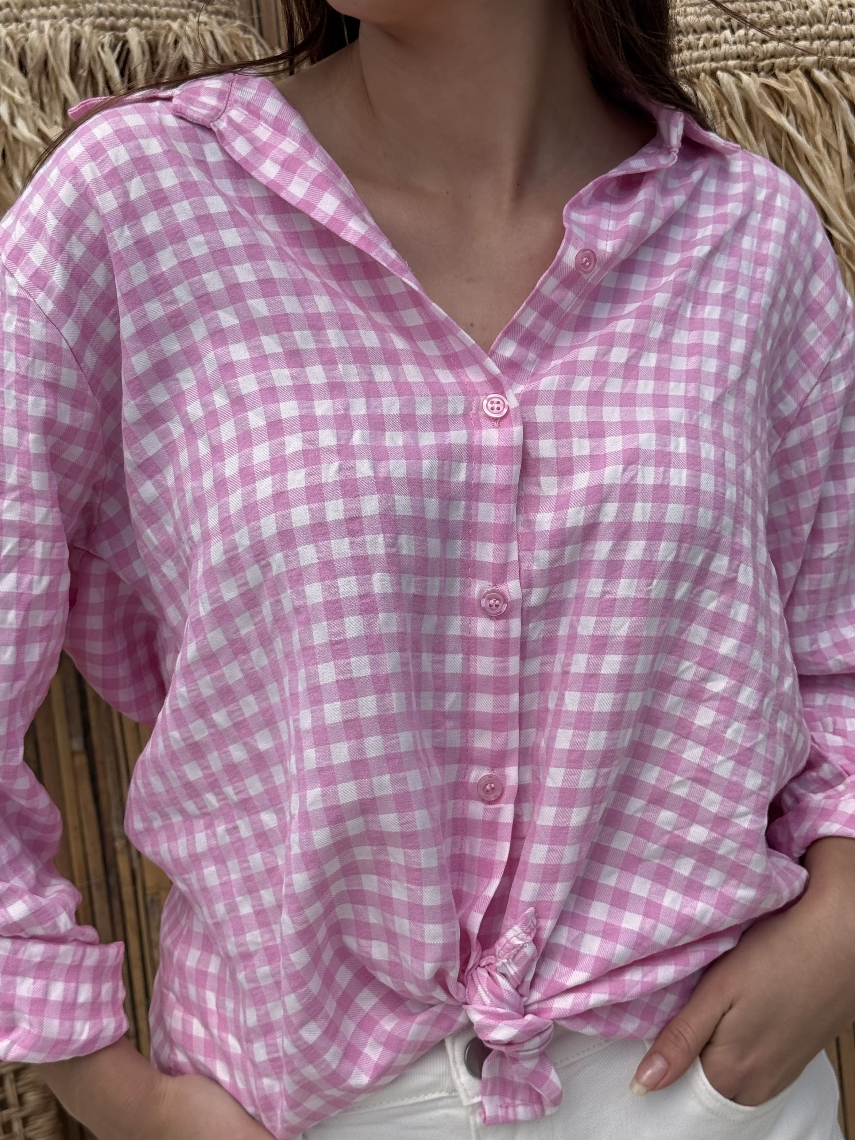 Chemise | CLEMENCE | Rose pâle