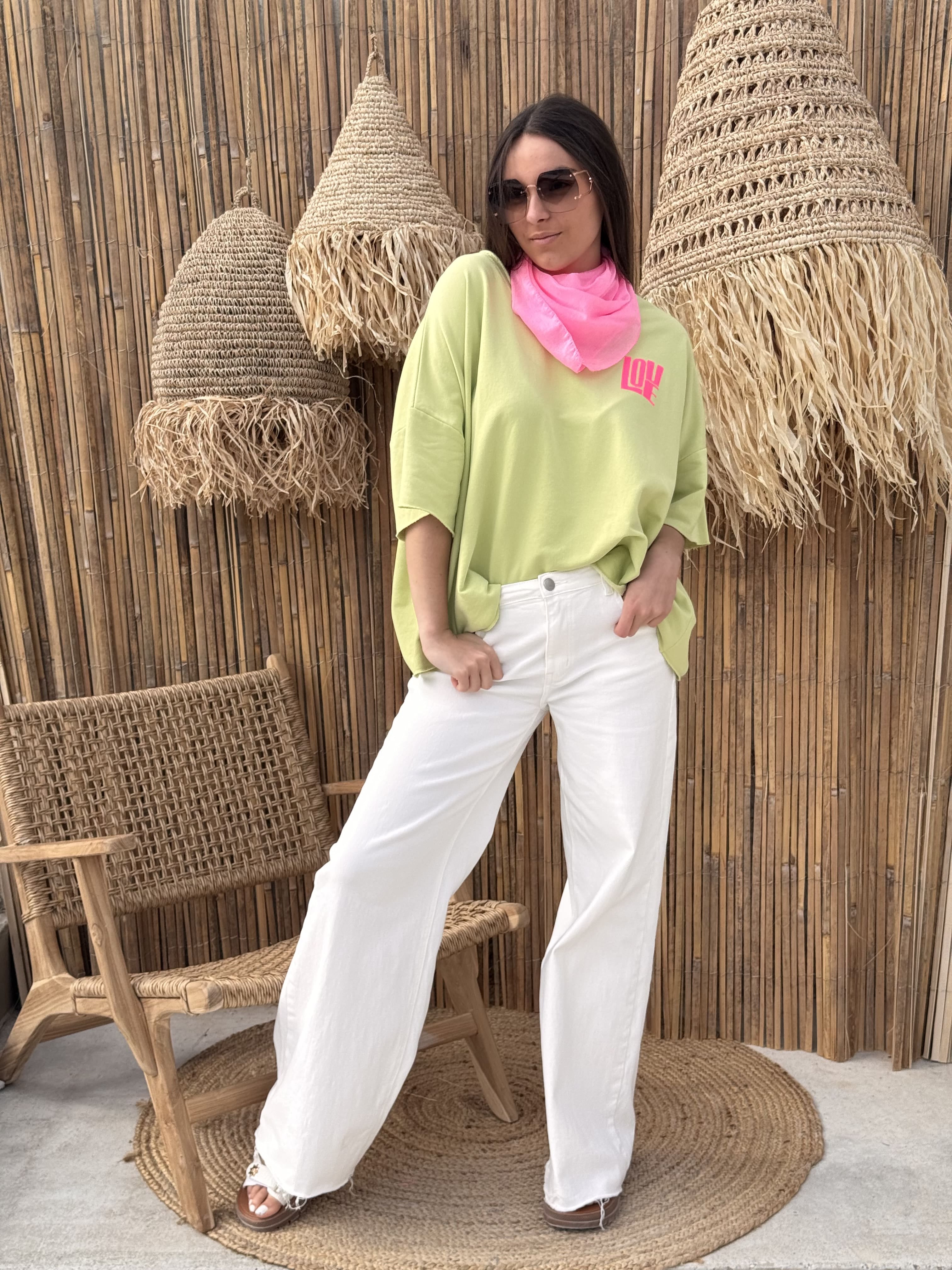 Sweat | ALÉNA | Vert Anis