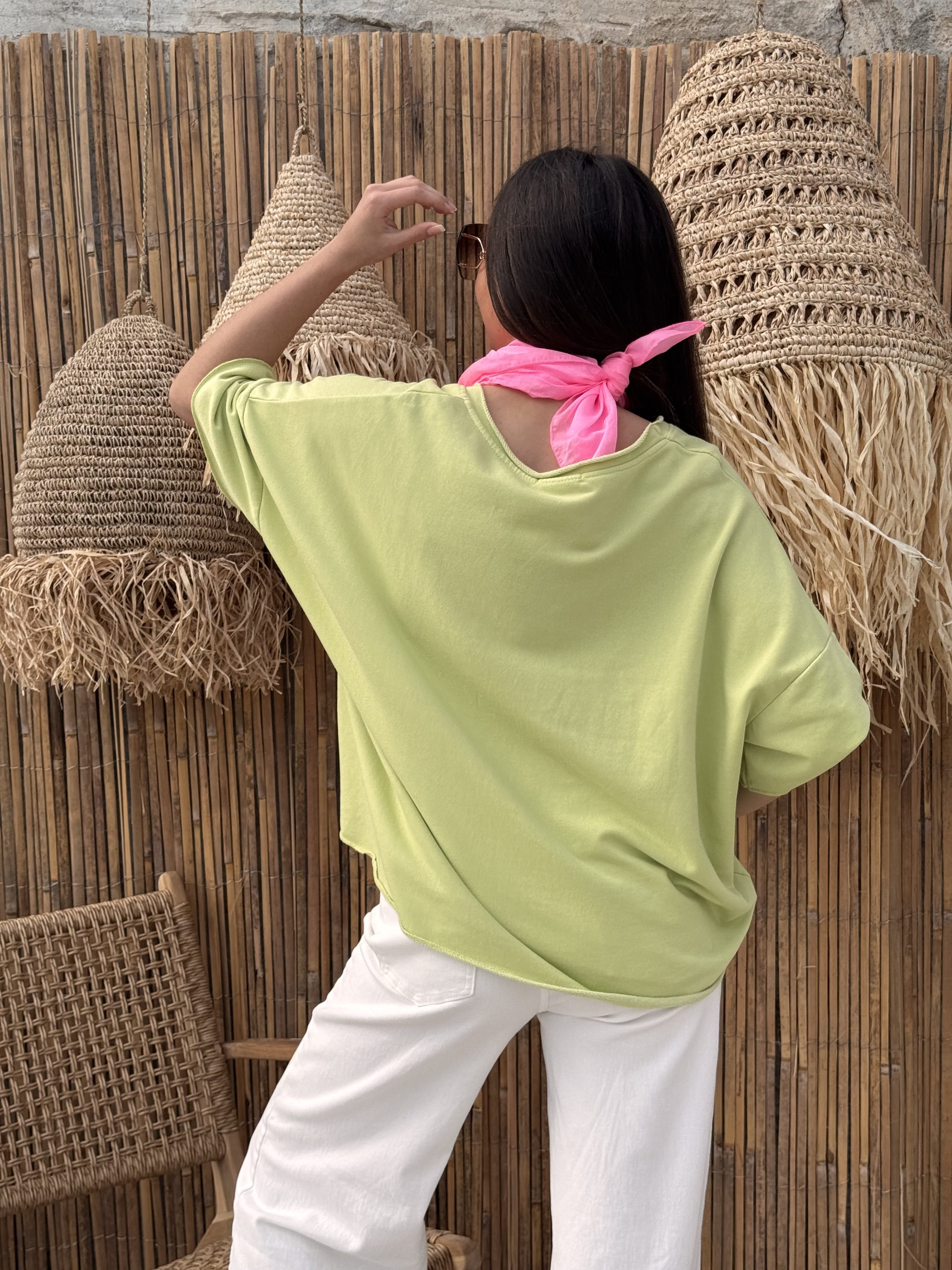 Sweat | ALÉNA | Vert Anis
