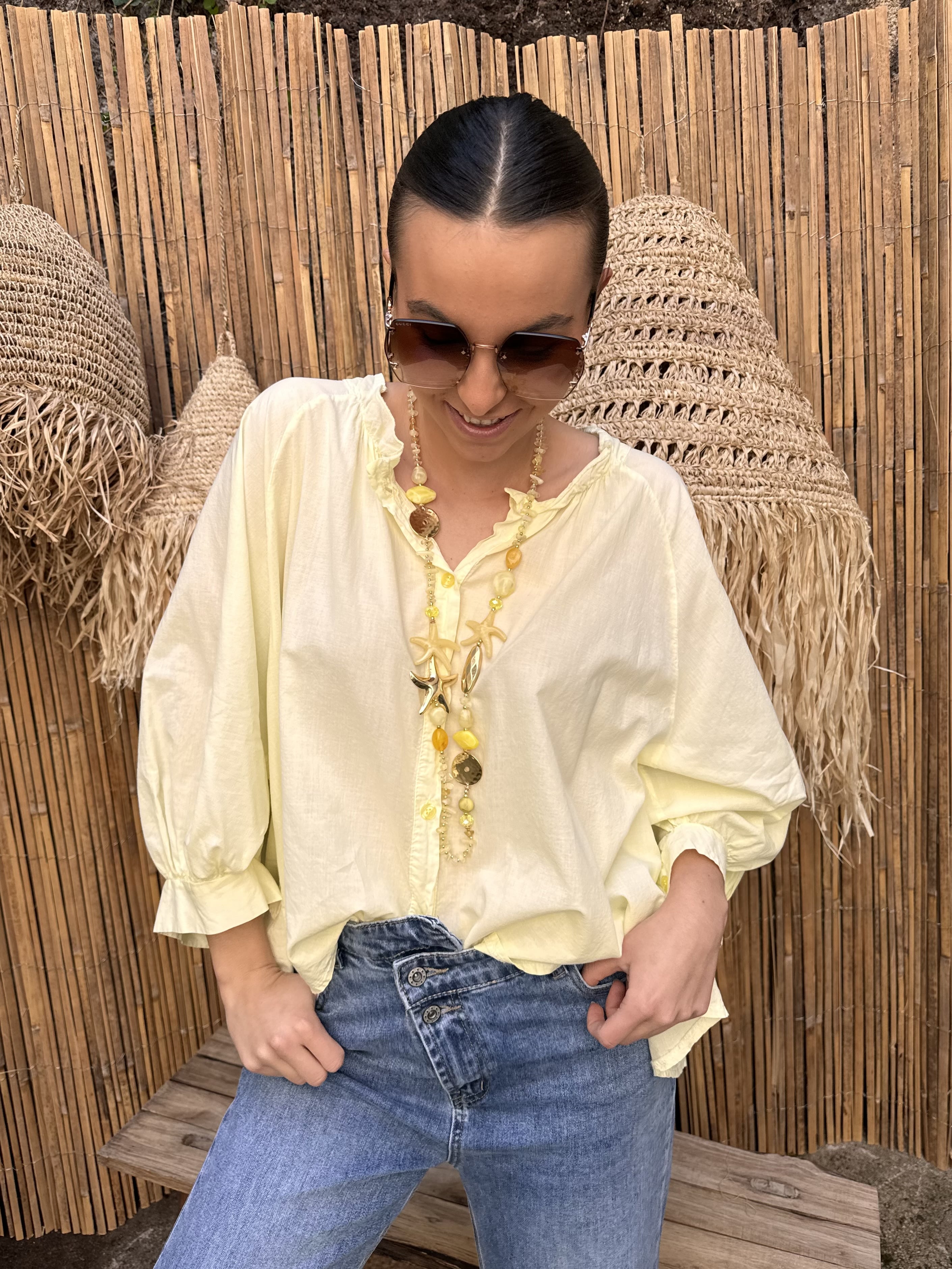 Chemise | LIORAH | Jaune