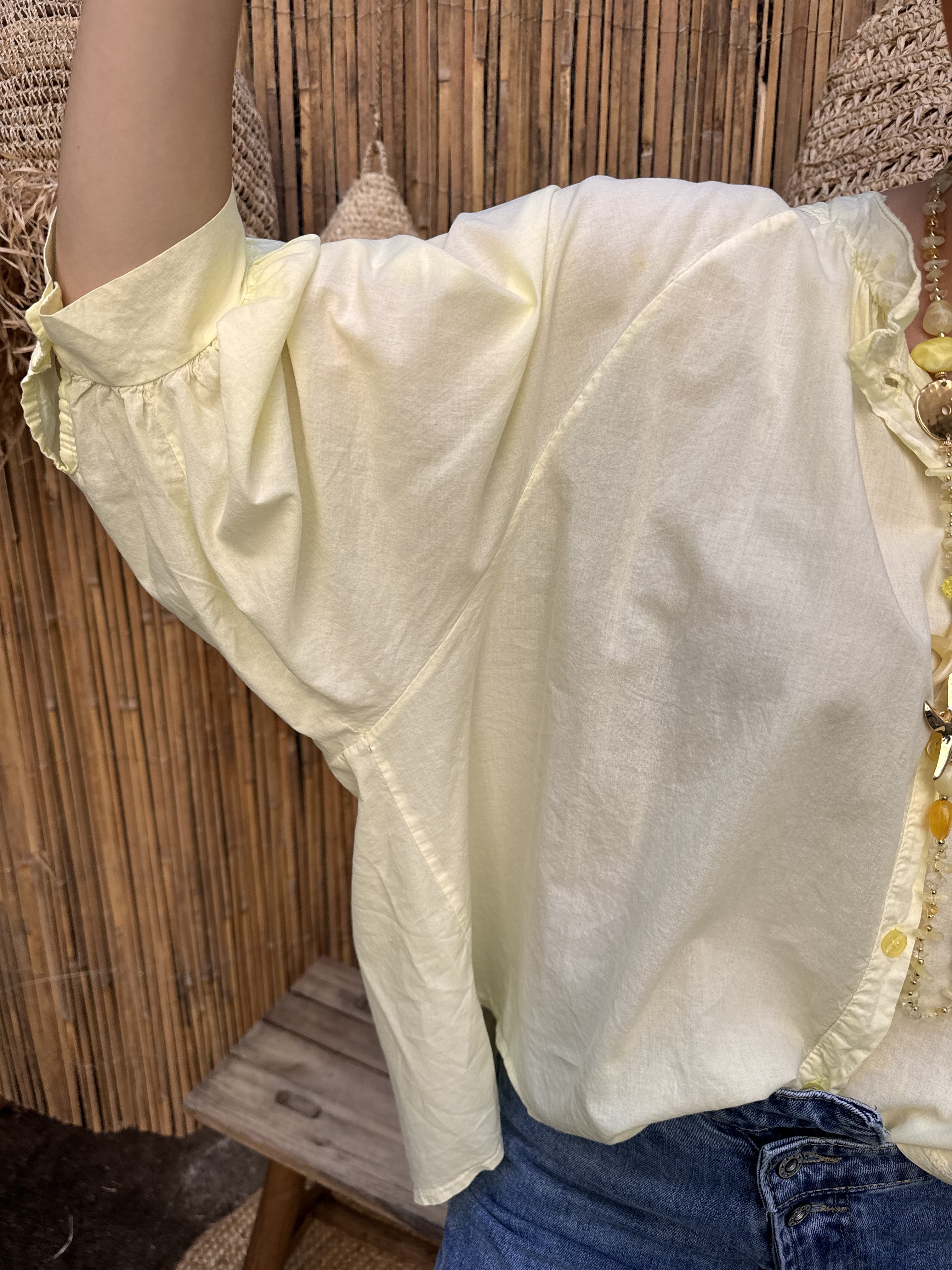 Chemise | LIORAH | Jaune
