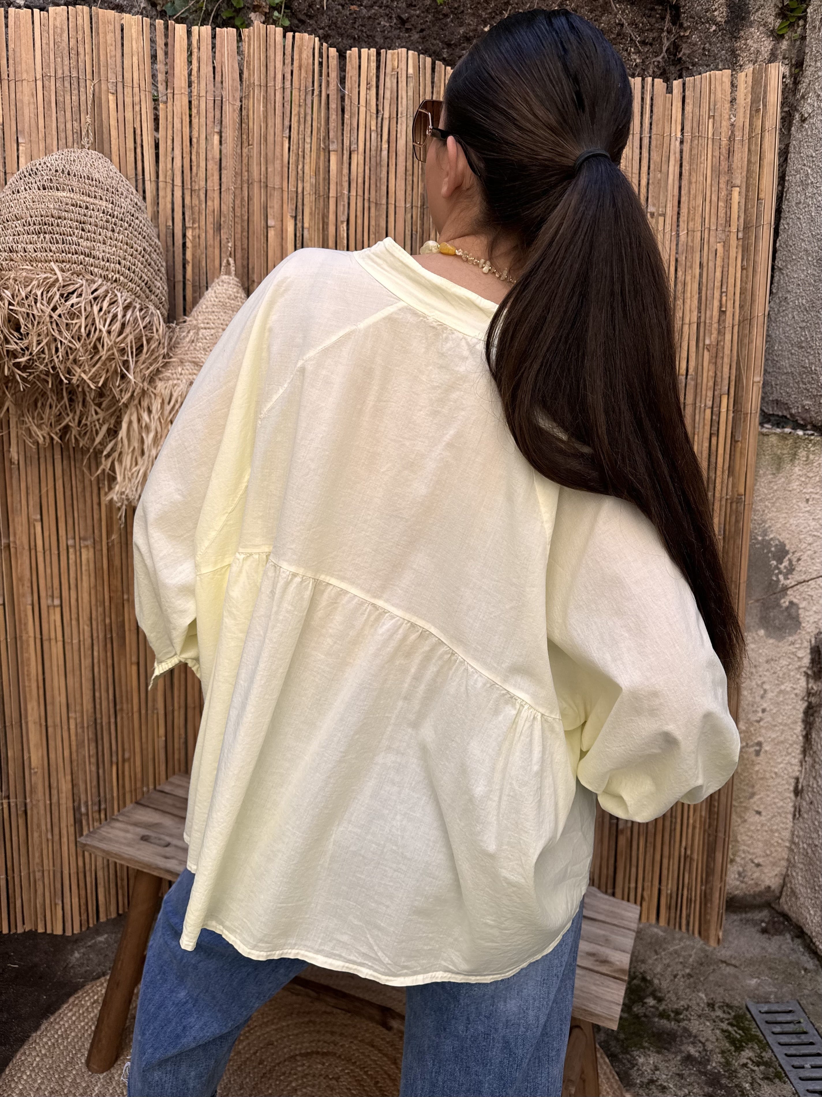 Chemise | LIORAH | Jaune
