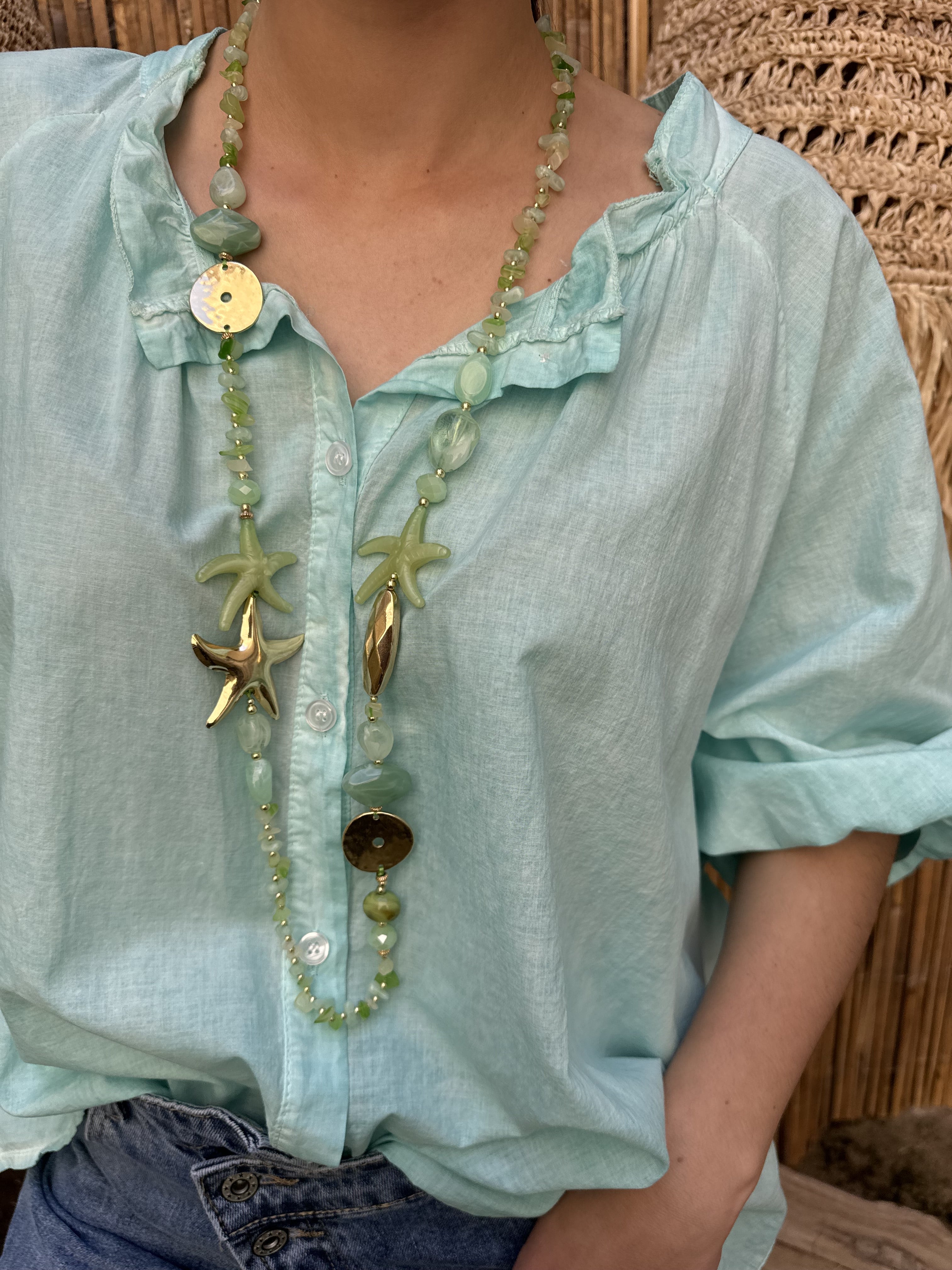 Chemise | LIORAH | Turquoise