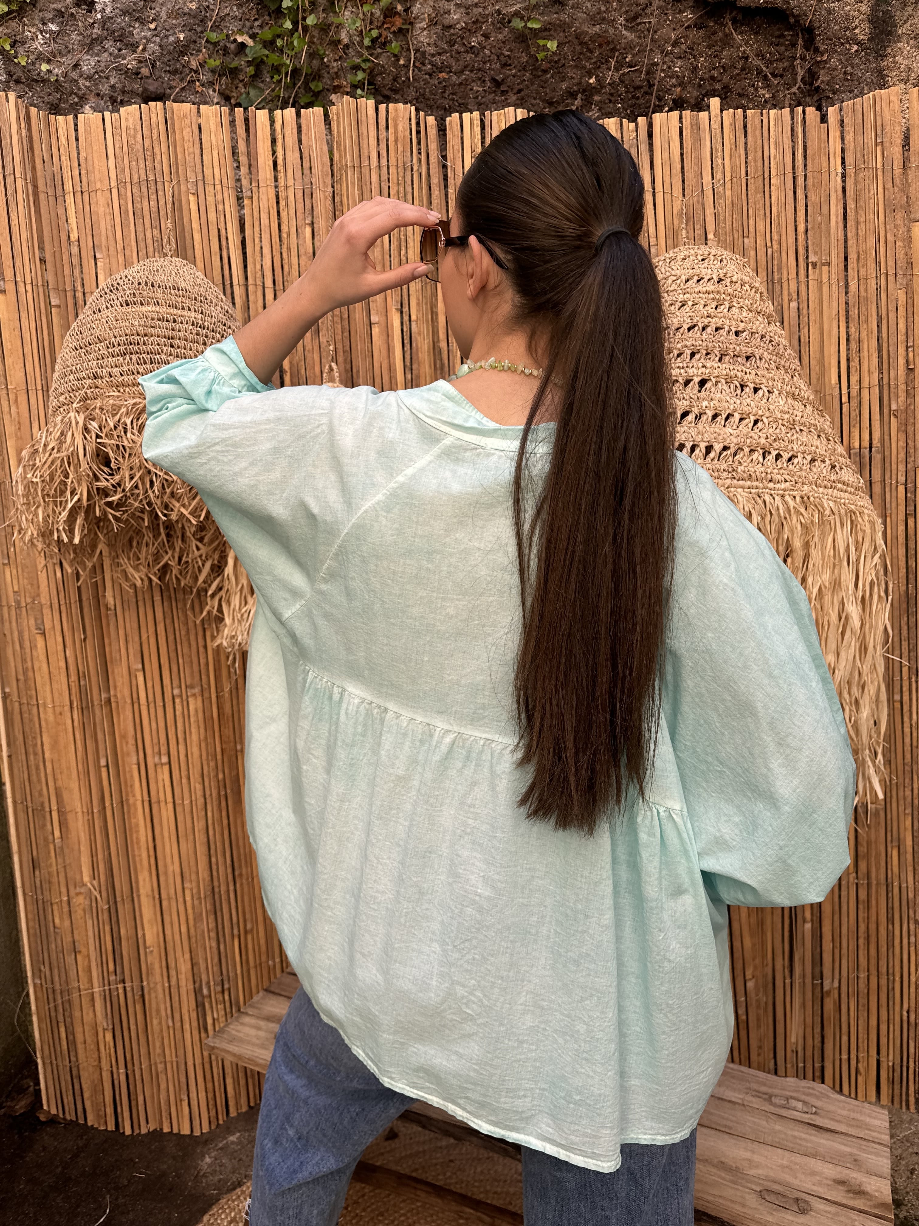 Chemise | LIORAH | Turquoise