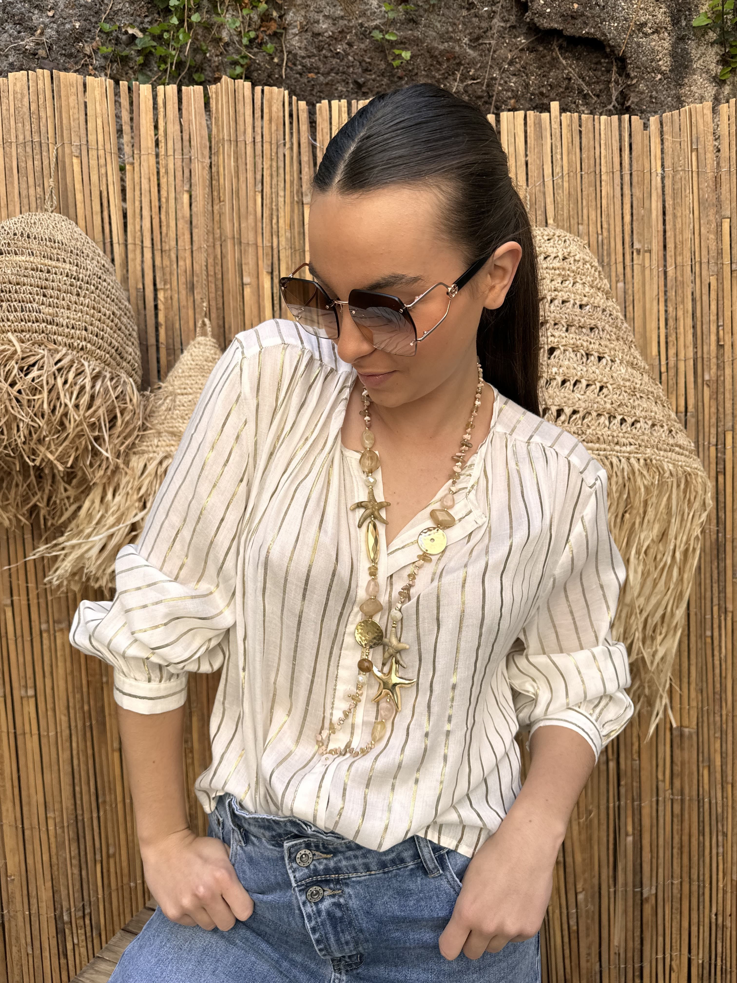 Blouse | MARILOU | Ecru