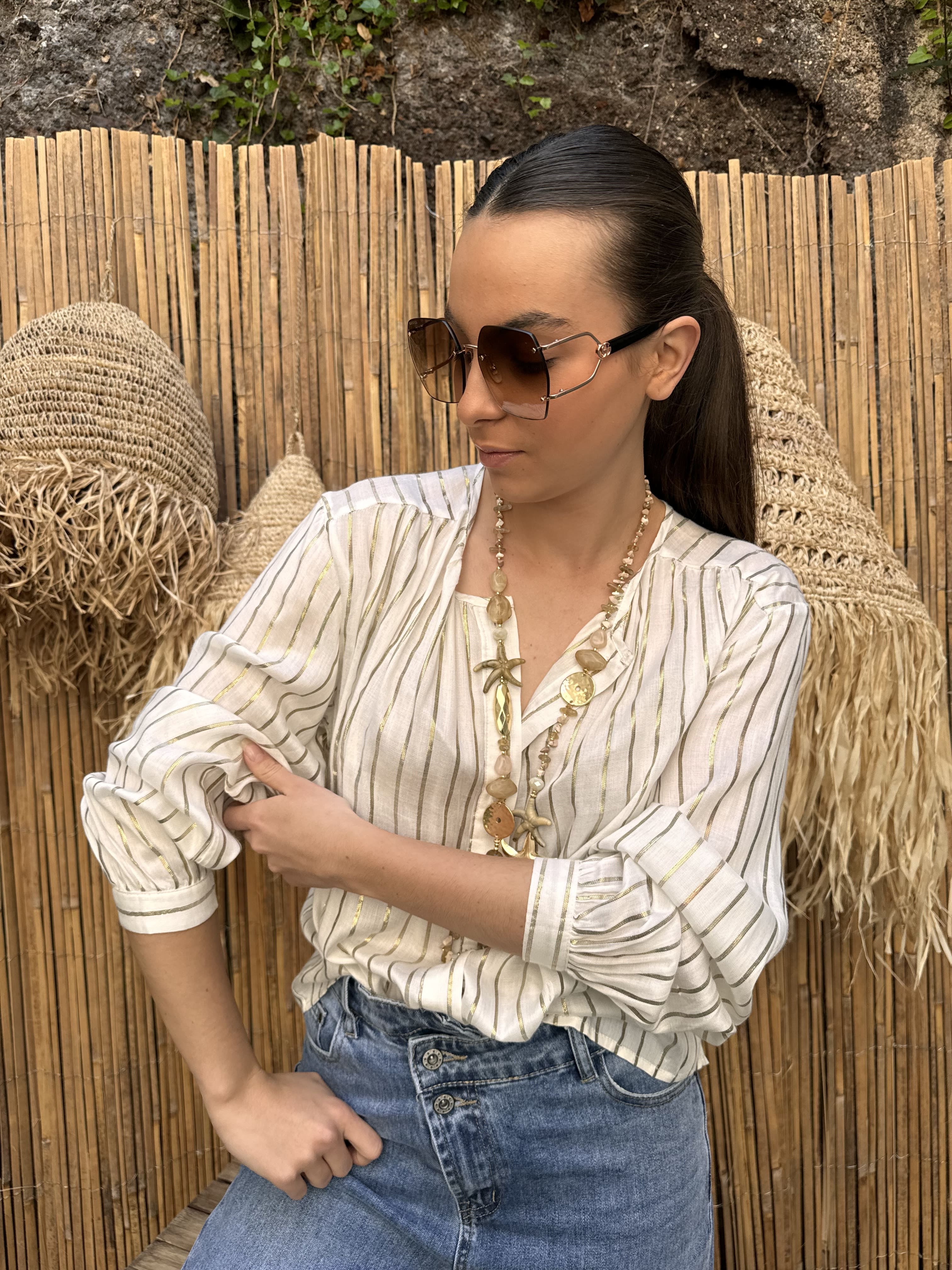 Blouse | MARILOU | Ecru
